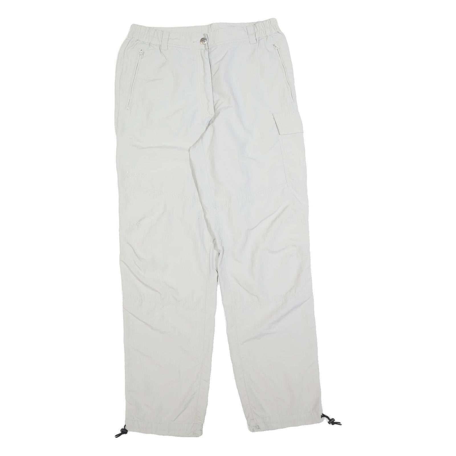 SCHOFFEL Womens Polyester Blend White Regular Straight Trousers W30 L32 Outdoor Refurbished - N/A refurbished available on Cerqular