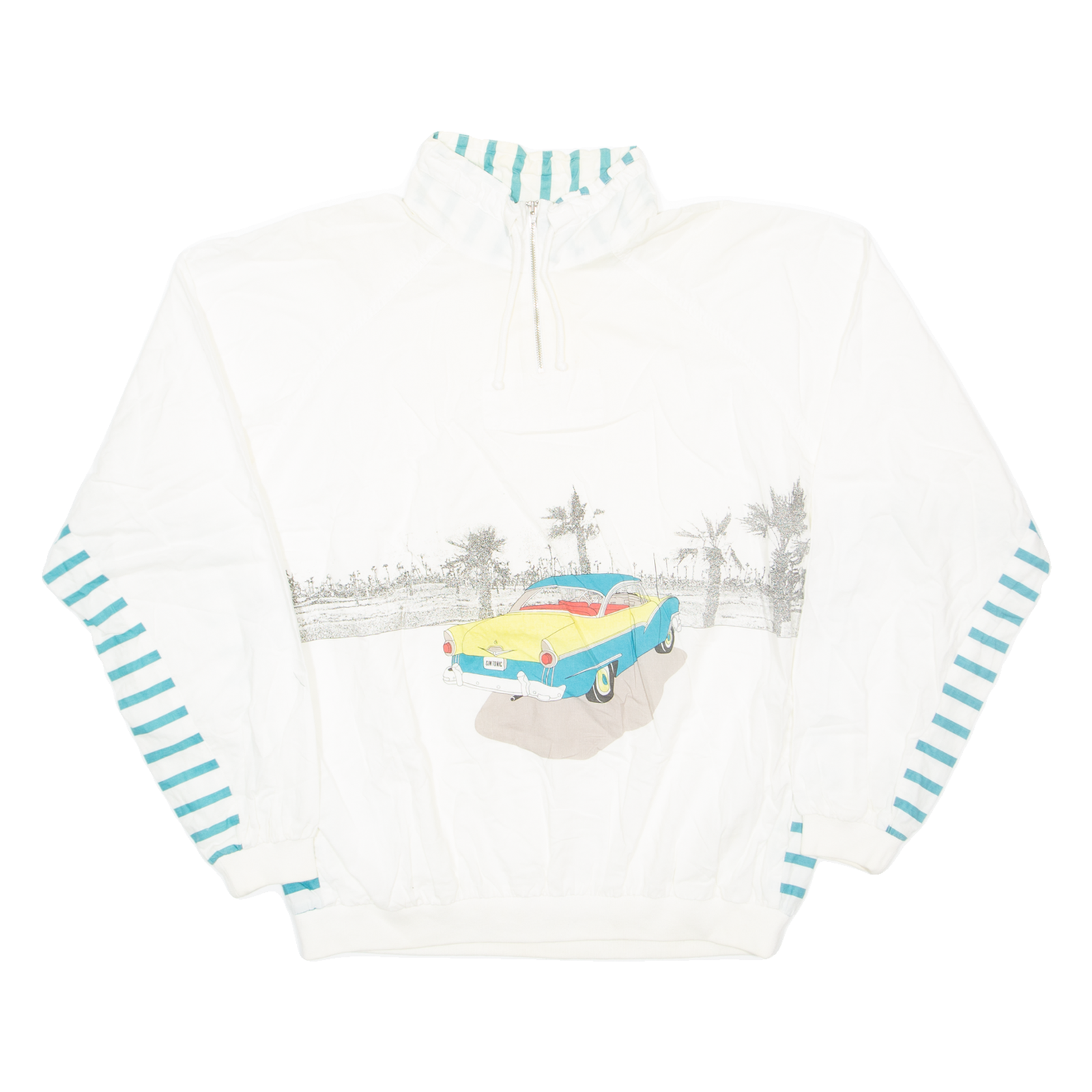 GIN TONIC Womens Track Jacket White L Refurbished - N/A refurbished available on Cerqular
