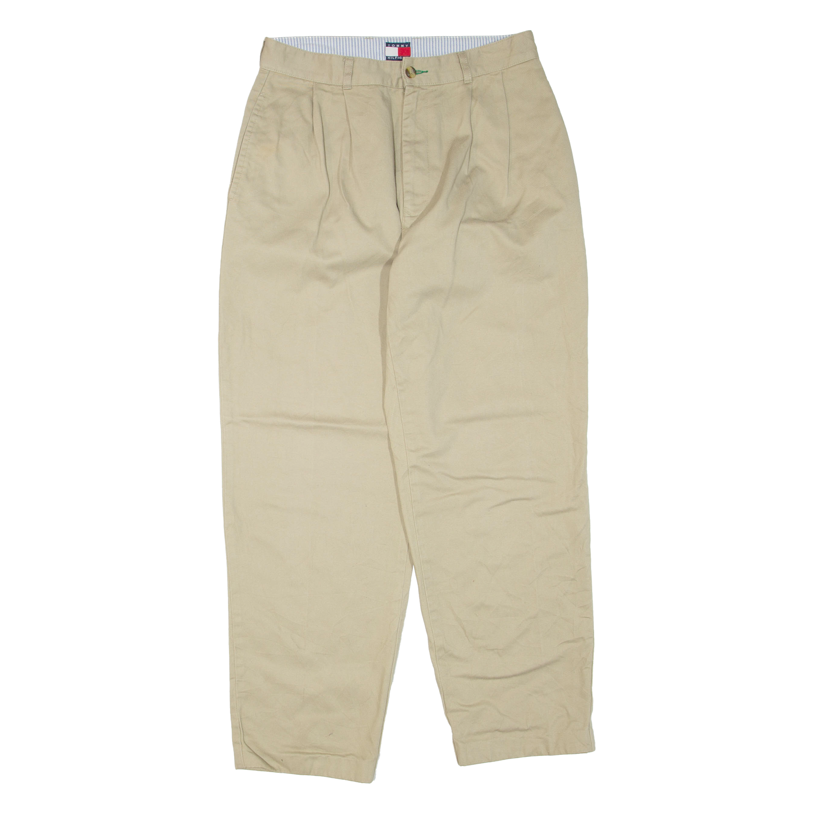 Buy TOMMY HILFIGER Mens Trousers Beige Regular Tapered W28 L27 Refurbished - $36.39 TOMMY HILFIGER Mens Trousers Beige Regular Tapered W28 L27 Refurbished - N/A refurbished available on Cerqular
