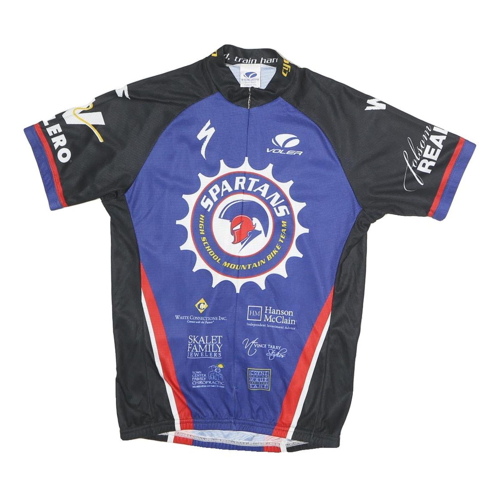 Buy VOLEA Mens Black & Blue Spartans Cycling Jersey M Short Sleeve High Neck Refurbished - $23.39 VOLEA Mens Black & Blue Spartans Cycling Jersey M Short Sleeve High Neck Refurbished - N/A refurbished available on Cerqular
