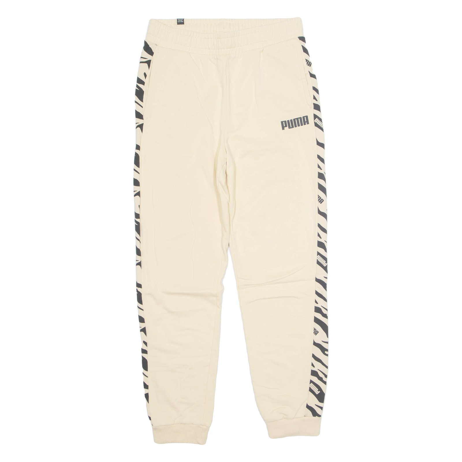 PUMA Womens Joggers Beige Tapered S W28 L27 Refurbished - N/A refurbished available on Cerqular