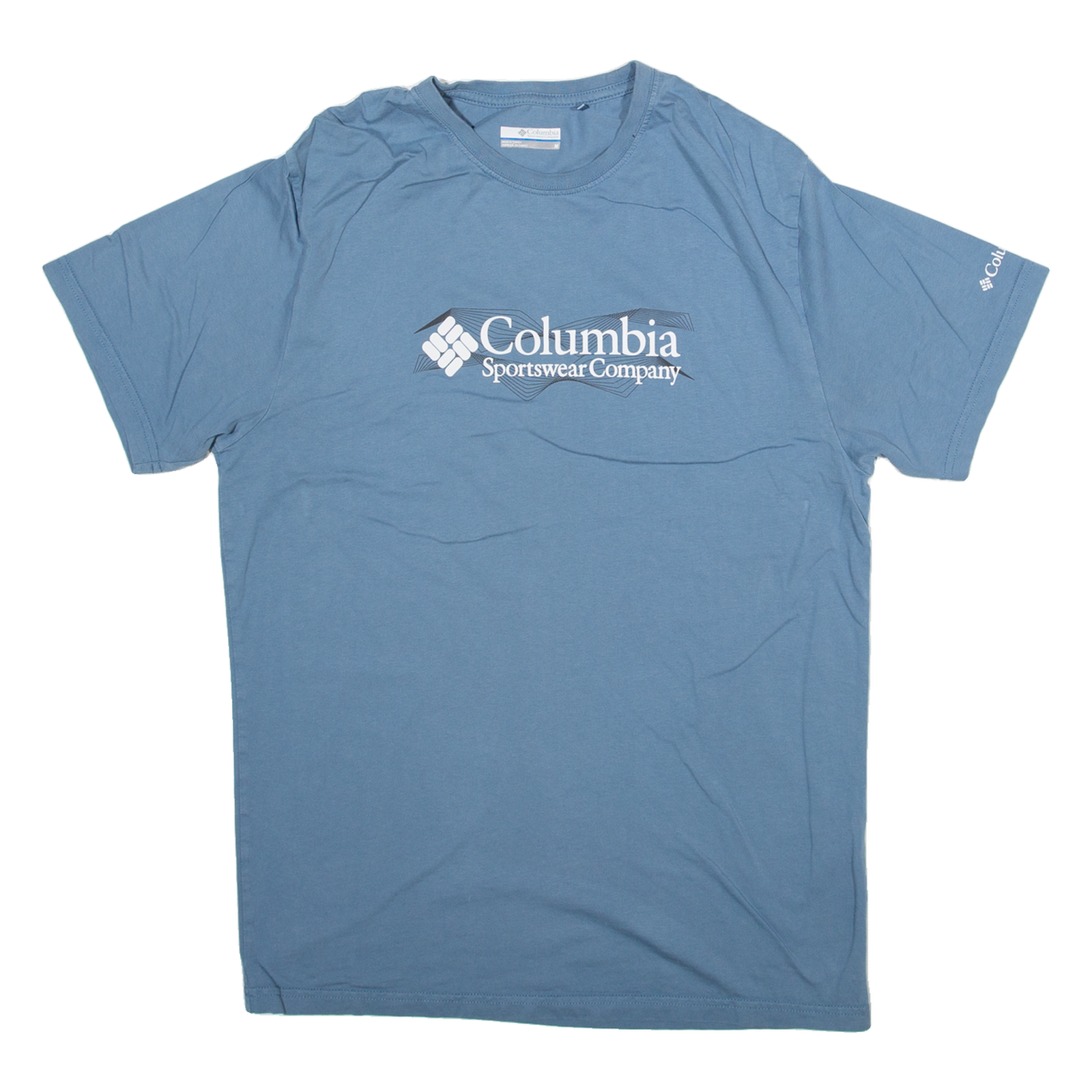COLUMBIA Womens T-Shirt Blue M Refurbished - N/A refurbished available on Cerqular