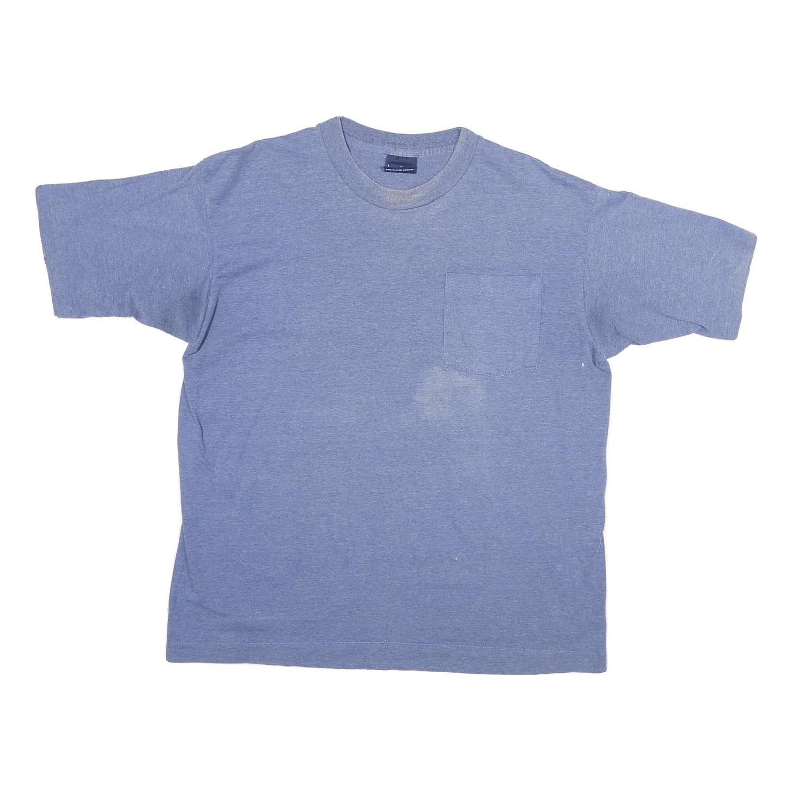 Buy HONORS Mens Blue Cotton Blend T-Shirt L Short Sleeve Crew Neck Pocket Casual Refurbished - $11.69 HONORS Mens Blue Cotton Blend T-Shirt L Short Sleeve Crew Neck Pocket Casual Refurbished - N/A refurbished available on Cerqular