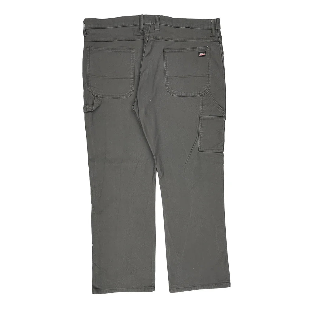 Buy Dickies Carpenter Trousers - 40W 30L Grey Cotton Refurbished - $22.77 Dickies Carpenter Trousers - 40W 30L Grey Cotton Refurbished - Thrifted (note: this is a term often used to describe second- refurbished available on Cerqular
