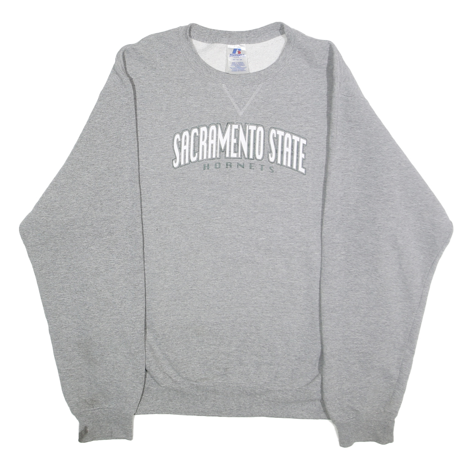 Buy RUSSELL ATHLETIC Mens Grey Sacramento State Hornets Crew Neck M Sweatshirt Refurbished - $32.49 RUSSELL ATHLETIC Mens Grey Sacramento State Hornets Crew Neck M Sweatshirt Refurbished - N/A refurbished available on Cerqular