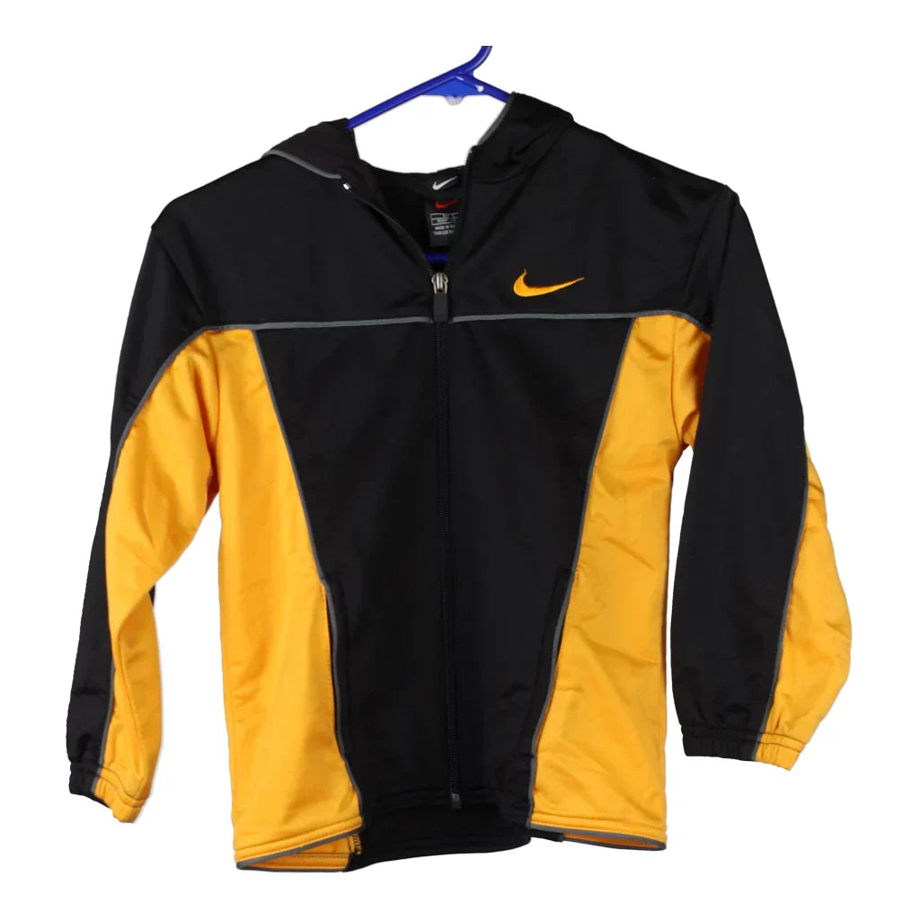 Age 6 Nike Jacket - Large Block Colour Cotton Refurbished - Thrifted (note: this is a term often used to describe second- refurbished available on Cerqular