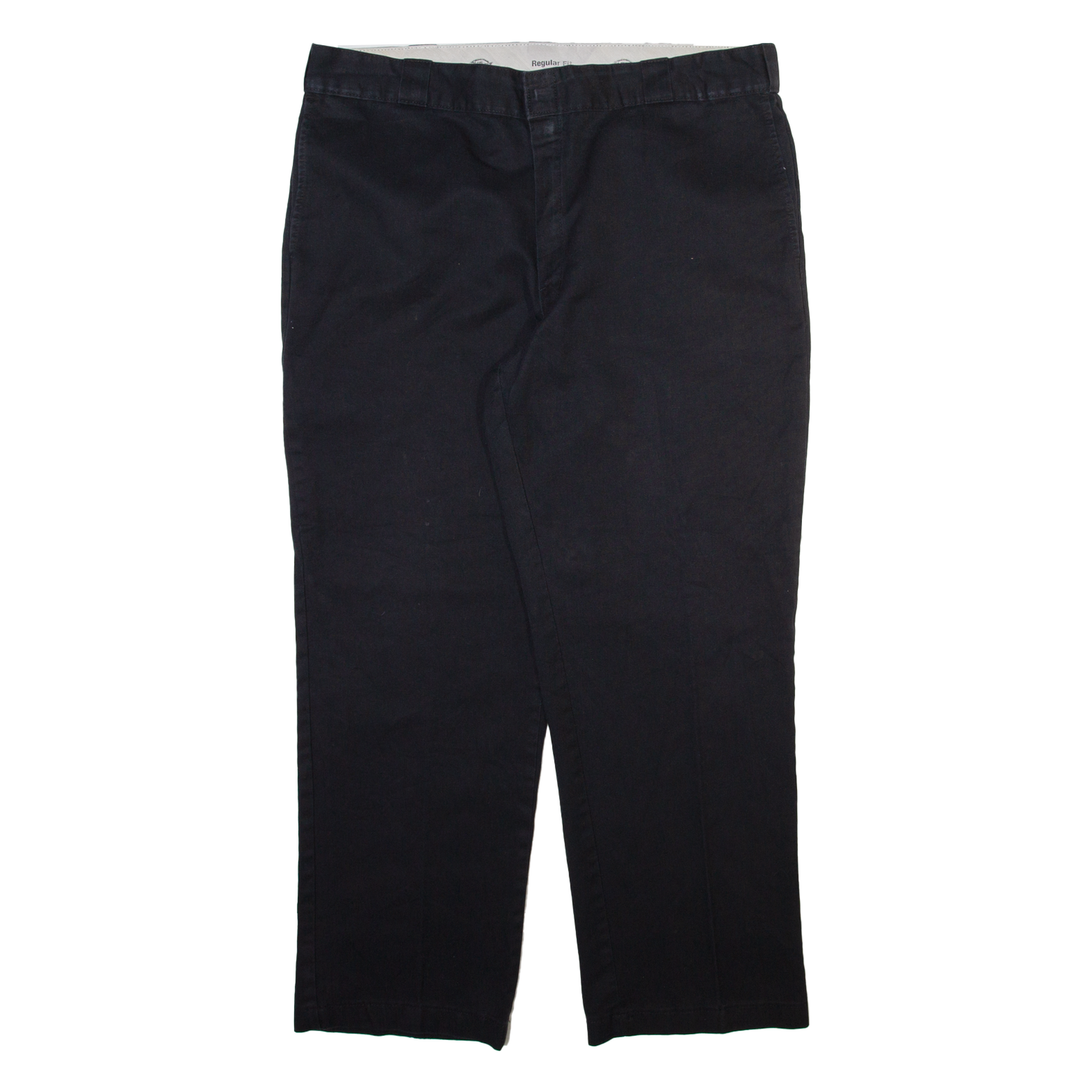 DICKIES Mens Trousers Black Regular Straight W40 L30 Refurbished - N/A refurbished available on Cerqular