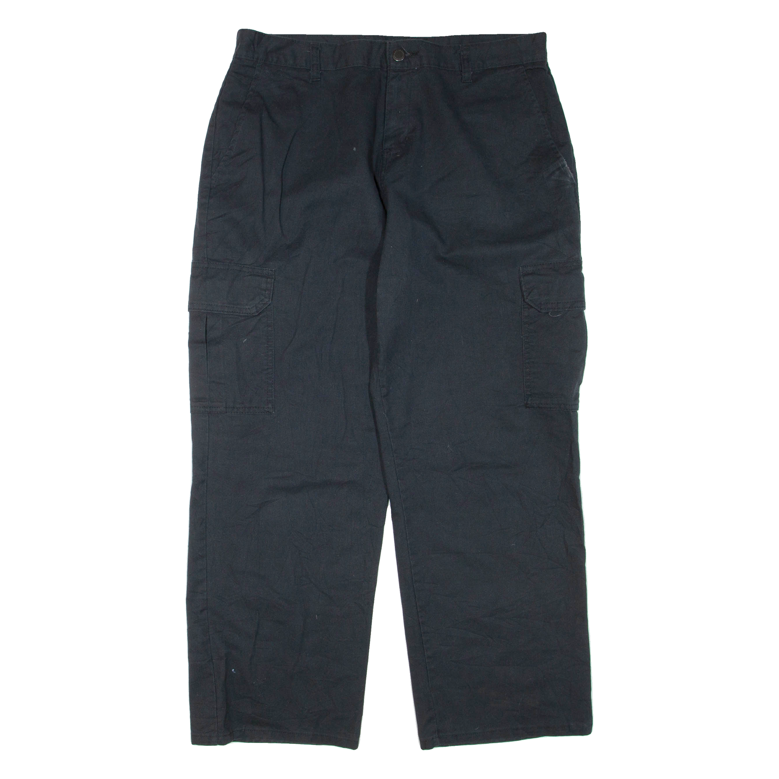 DICKIES Cargo Mens Trousers Black Regular Straight W34 L30 Refurbished - N/A refurbished available on Cerqular