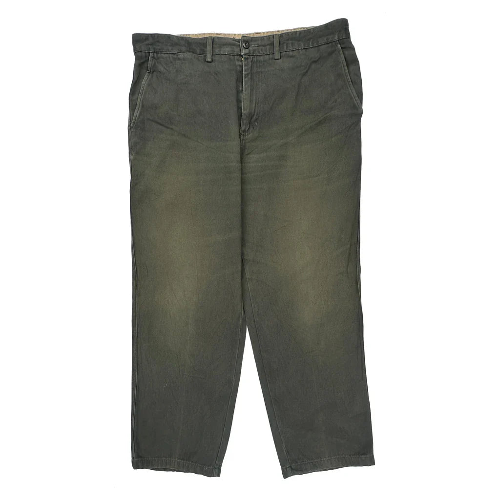 Avirex Chinos - 36W 32L Grey Cotton Refurbished - Thrifted (note: this is a term often used to describe second- refurbished available on Cerqular