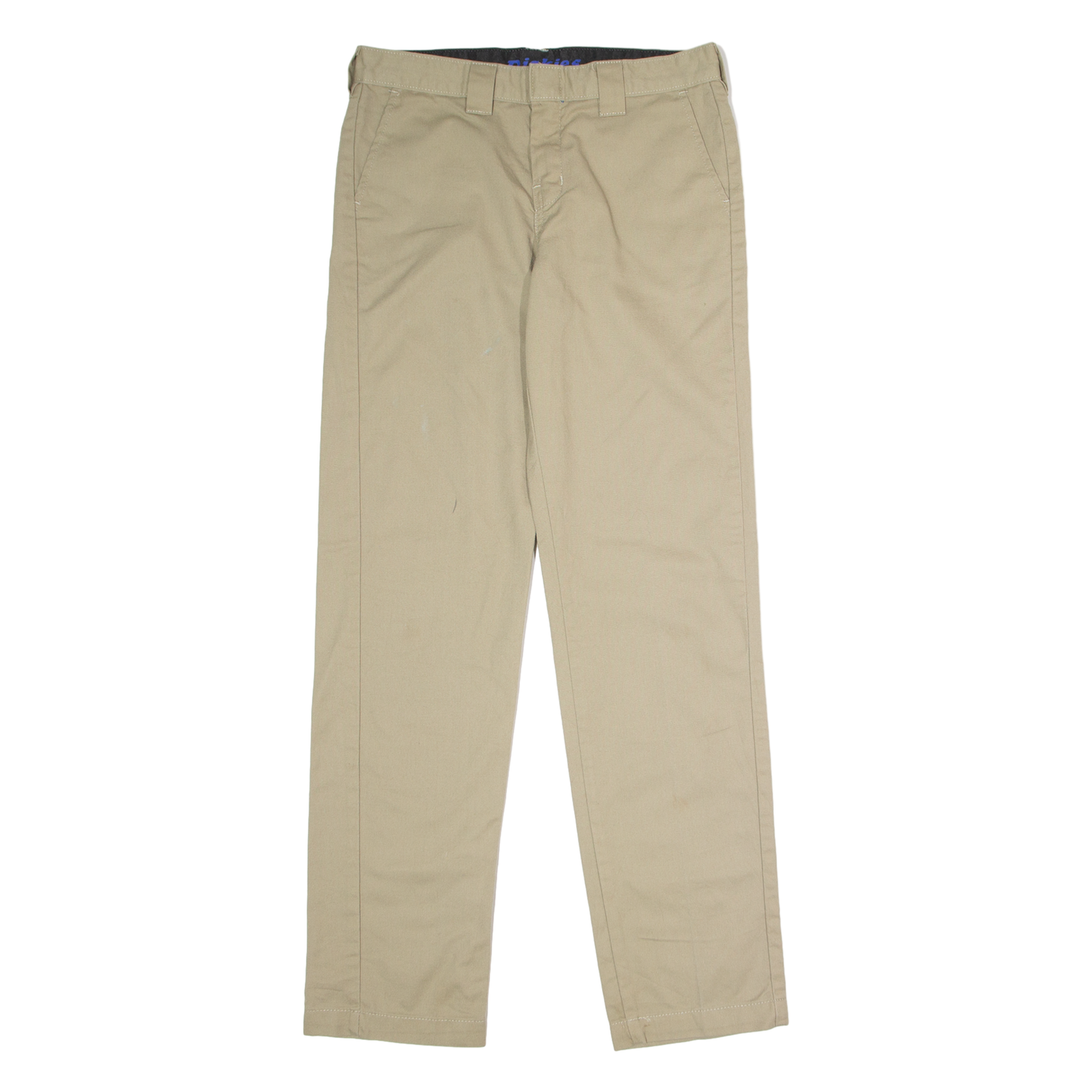 DICKIES Flex Workwear Mens Twill Trousers Beige Slim Tapered W30 L30 Refurbished - N/A refurbished available on Cerqular