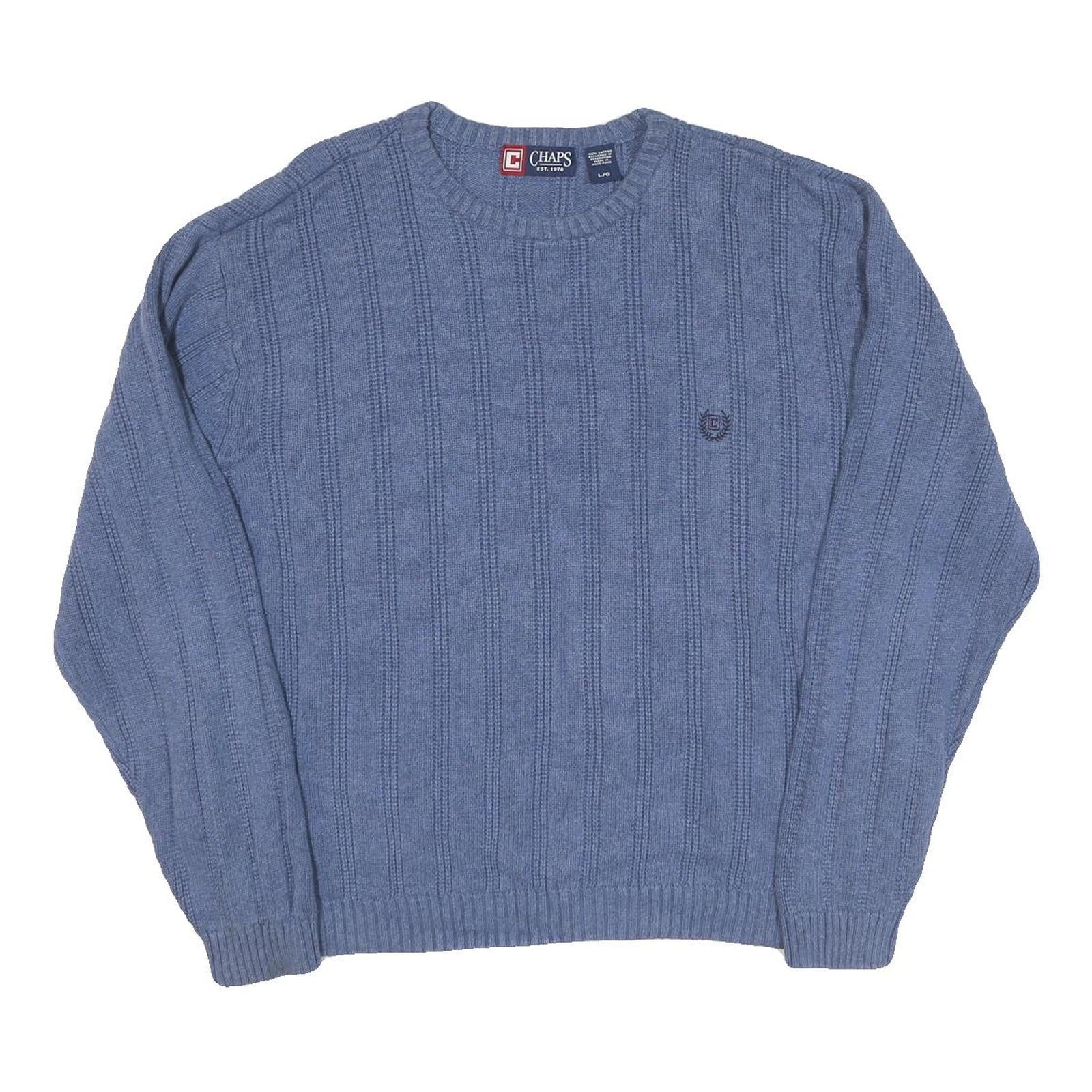 Buy TOMMY HILFIGER Mens Blue Patterned Jumper Crew Neck Basic Knit L Cotton Blend Refurbished - $40.29 TOMMY HILFIGER Mens Blue Patterned Jumper Crew Neck Basic Knit L Cotton Blend Refurbished - N/A refurbished available on Cerqular
