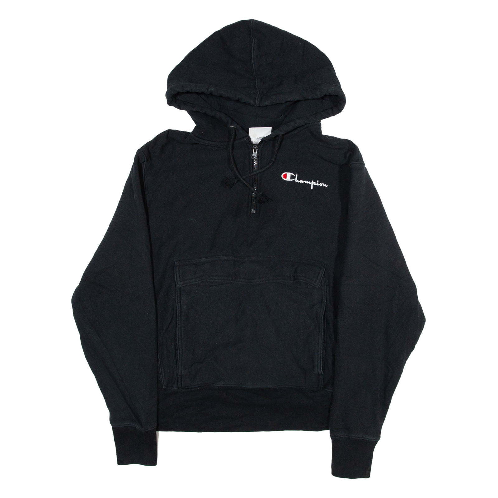 CHAMPION REVERSE WEAVE Womens Black Hoodie M Refurbished - N/A refurbished available on Cerqular