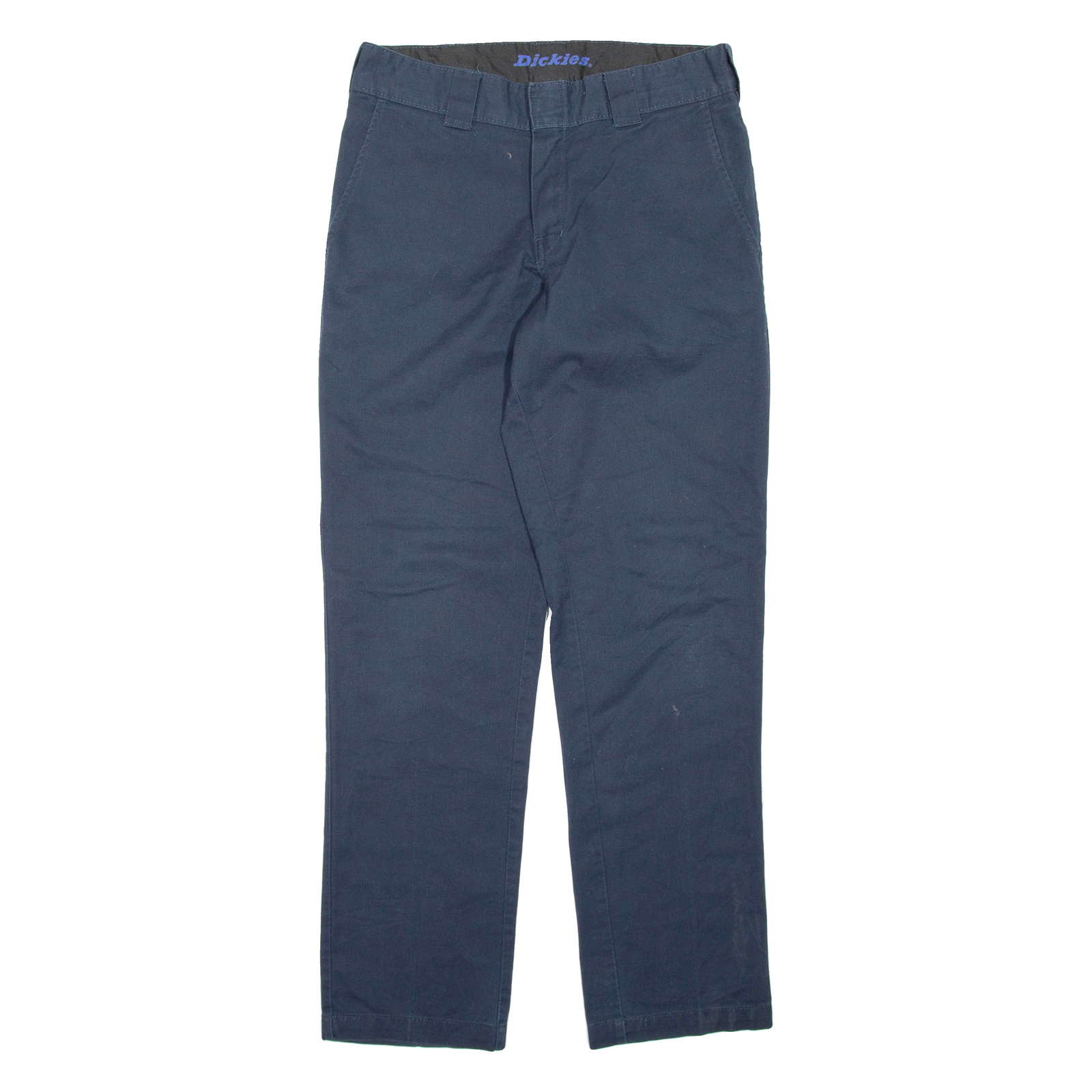 DICKIES FLEX Mens Trousers Blue Regular Straight W30 L31 Refurbished - N/A refurbished available on Cerqular
