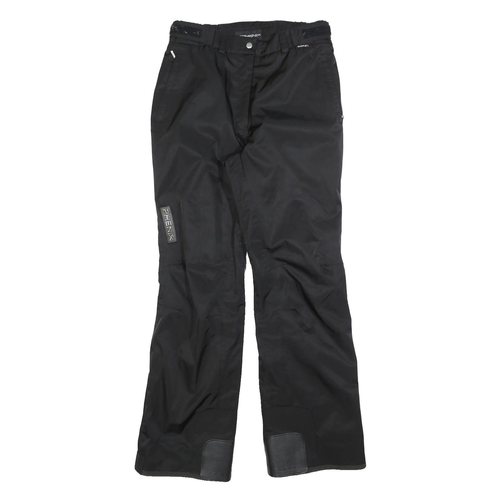 PHENIX Lined Womens Polyester Blend Black Relaxed Straight Trousers W30 L32 Refurbished - N/A refurbished available on Cerqular