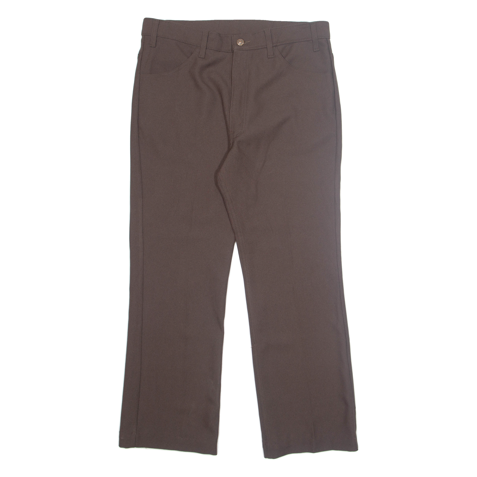 LEVI'S Womens Trousers Brown Regular Bootcut W36 L30 Refurbished - N/A refurbished available on Cerqular