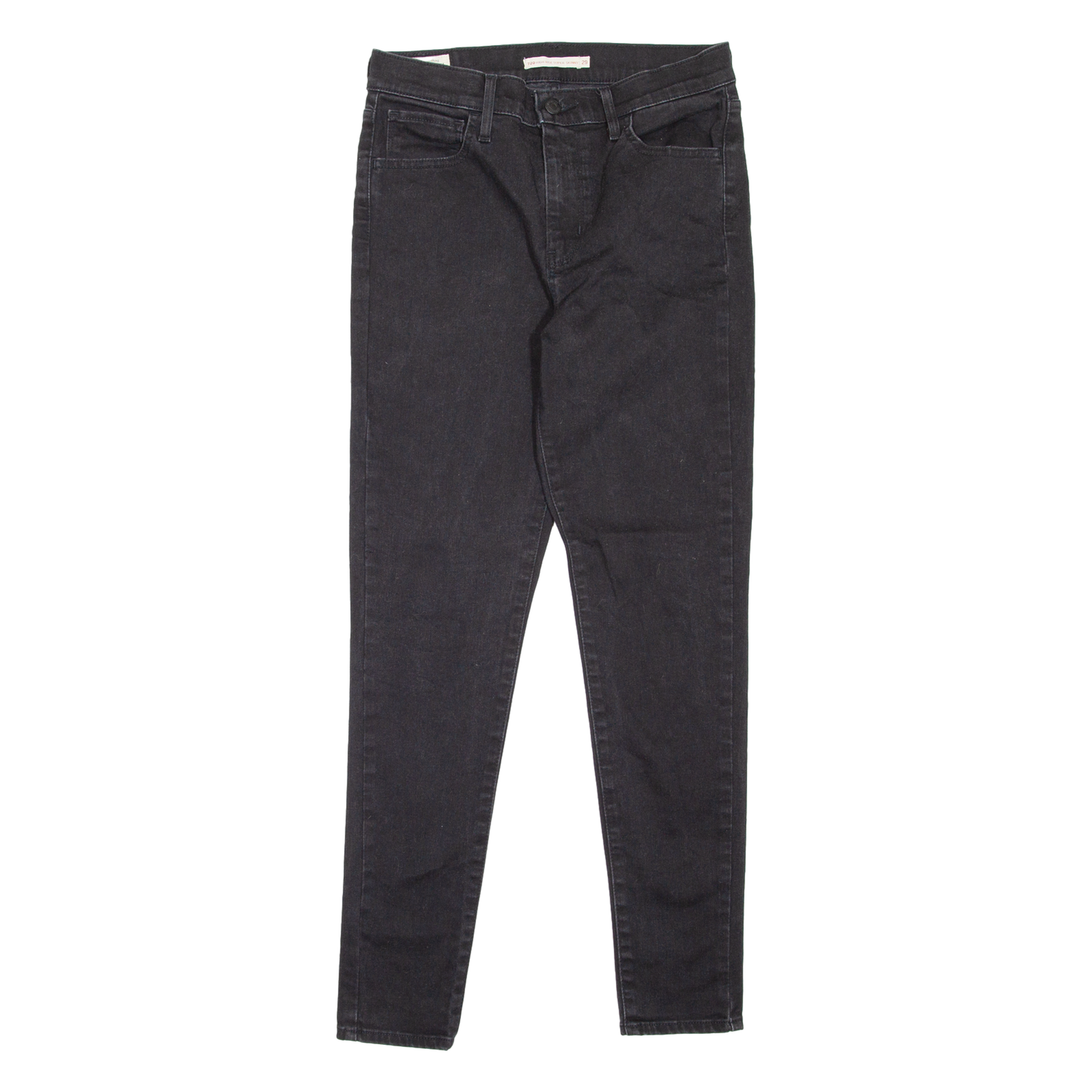 Buy LEVI'S 720 High Rise BIG E Womens Jeans Black Slim Skinny W29 L28 Refurbished - $36.39 LEVI'S 720 High Rise BIG E Womens Jeans Black Slim Skinny W29 L28 Refurbished - N/A refurbished available on Cerqular