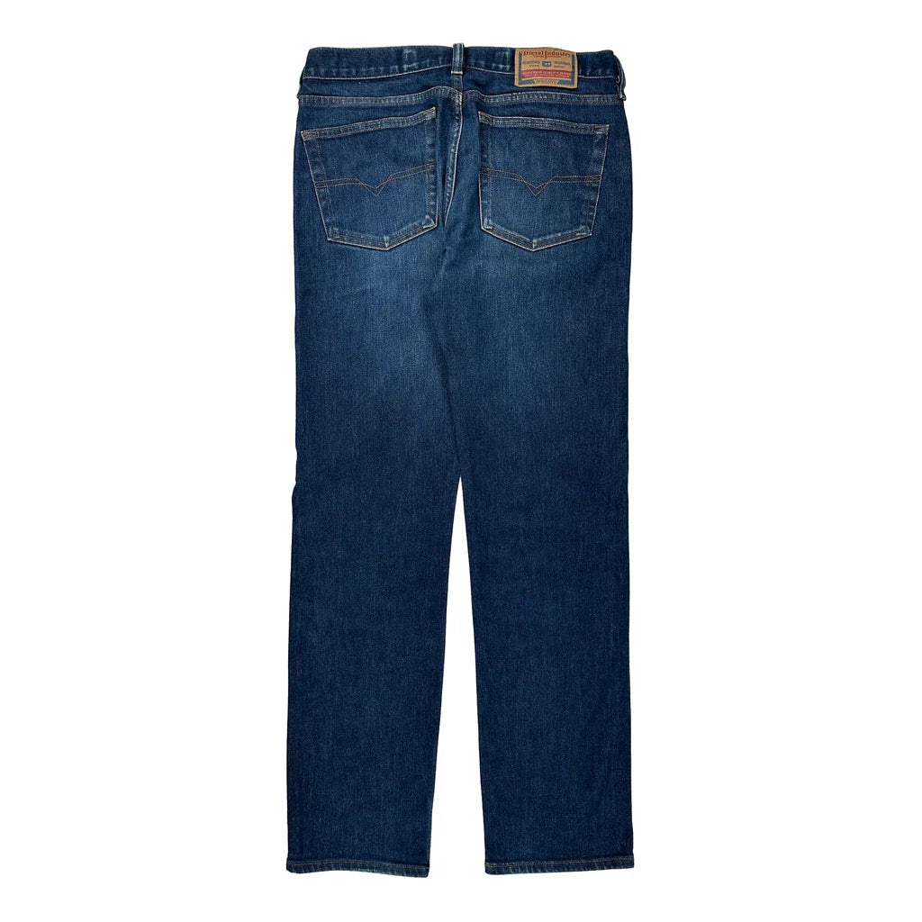 Diesel Jeans - 31W 30L Blue Cotton Refurbished - Thrifted (note: this is a term often used to describe second- refurbished available on Cerqular