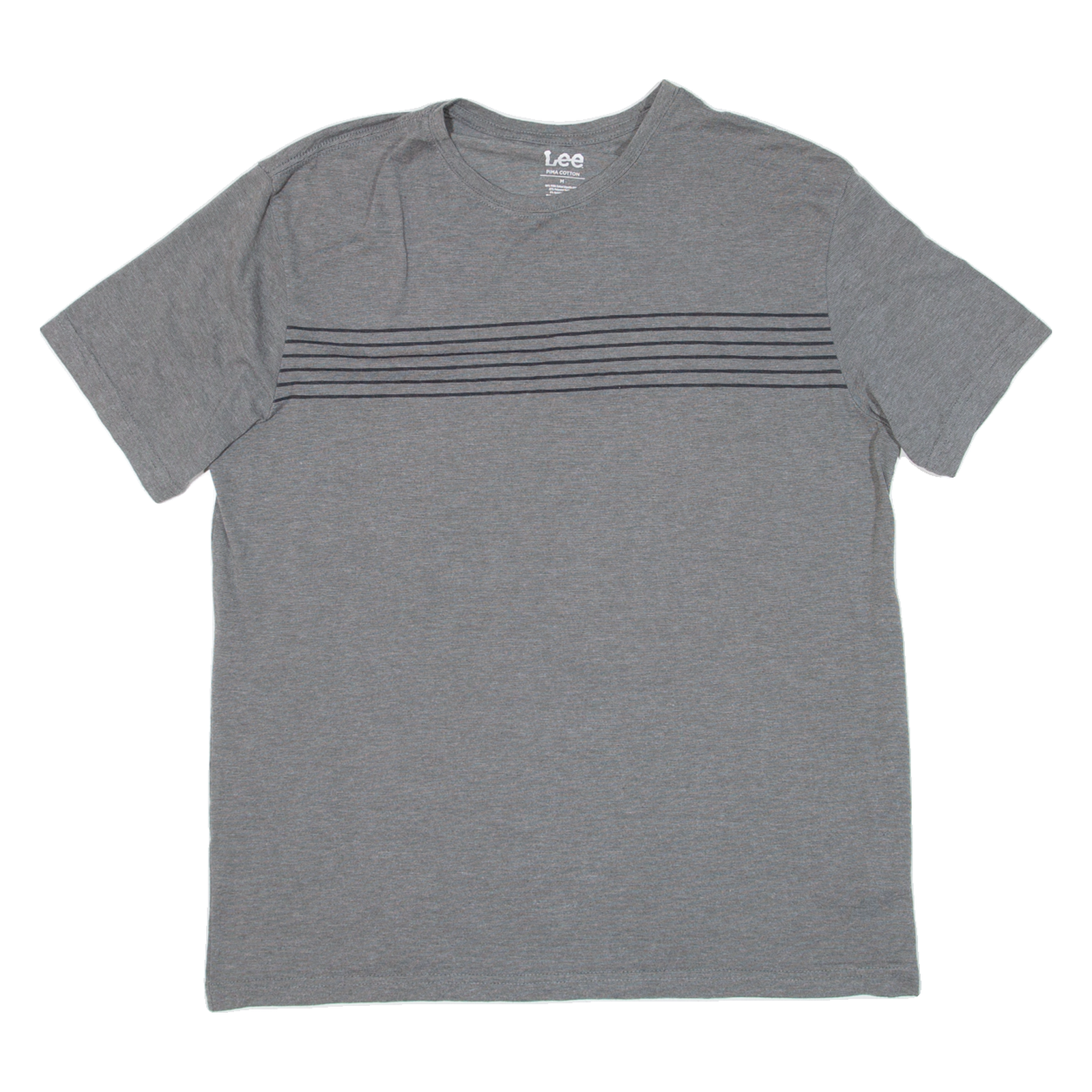 LEE Mens T-Shirt Grey M Refurbished - N/A refurbished available on Cerqular