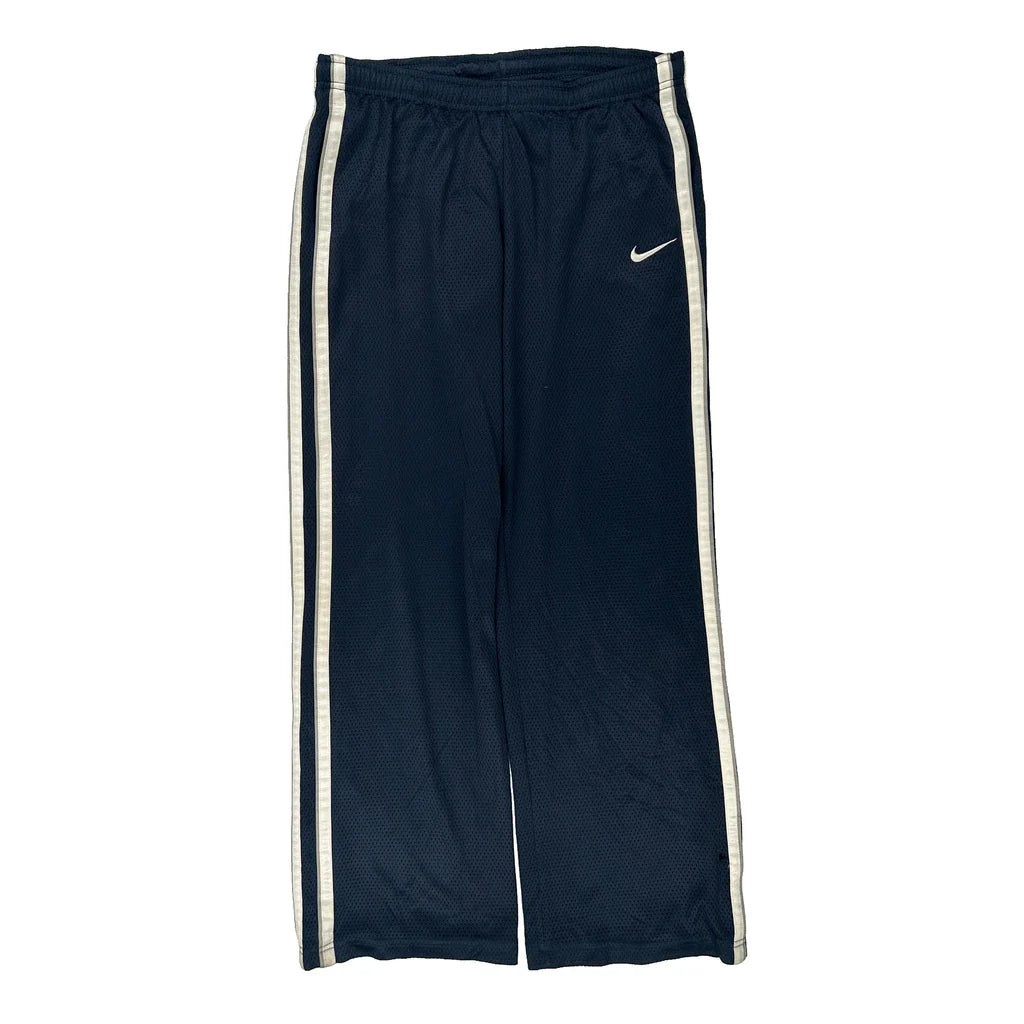 Age 13-15 Nike Tracksuit - XL Blue Polyester Refurbished - Thrifted (note: this is a term often used to describe second- refurbished available on Cerqular