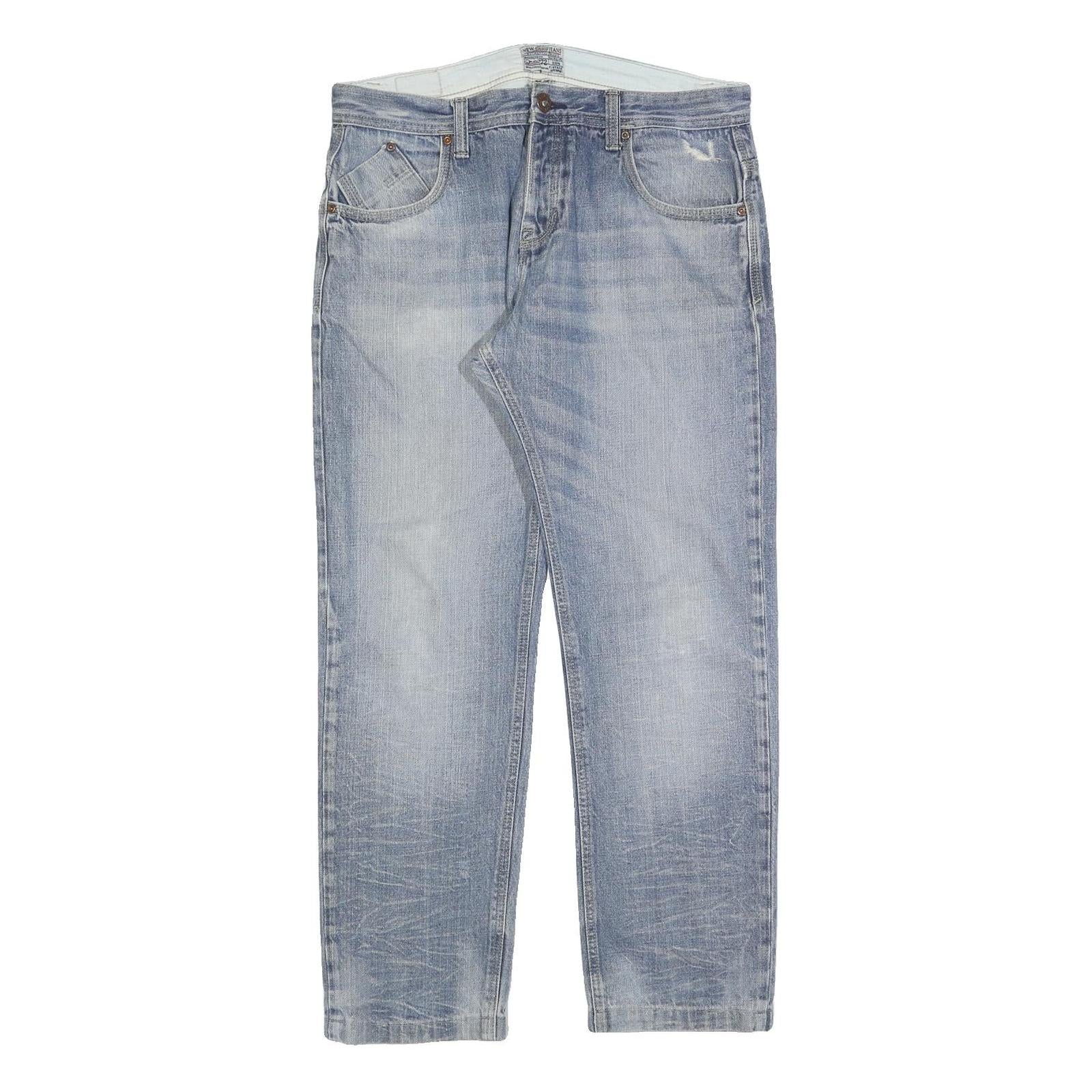 Buy NEW CARGO Mens Cotton Blue Regular Straight Denim W34 L30 Button Closure Jeans Refurbished - $23.39 NEW CARGO Mens Cotton Blue Regular Straight Denim W34 L30 Button Closure Jeans Refurbished - N/A refurbished available on Cerqular