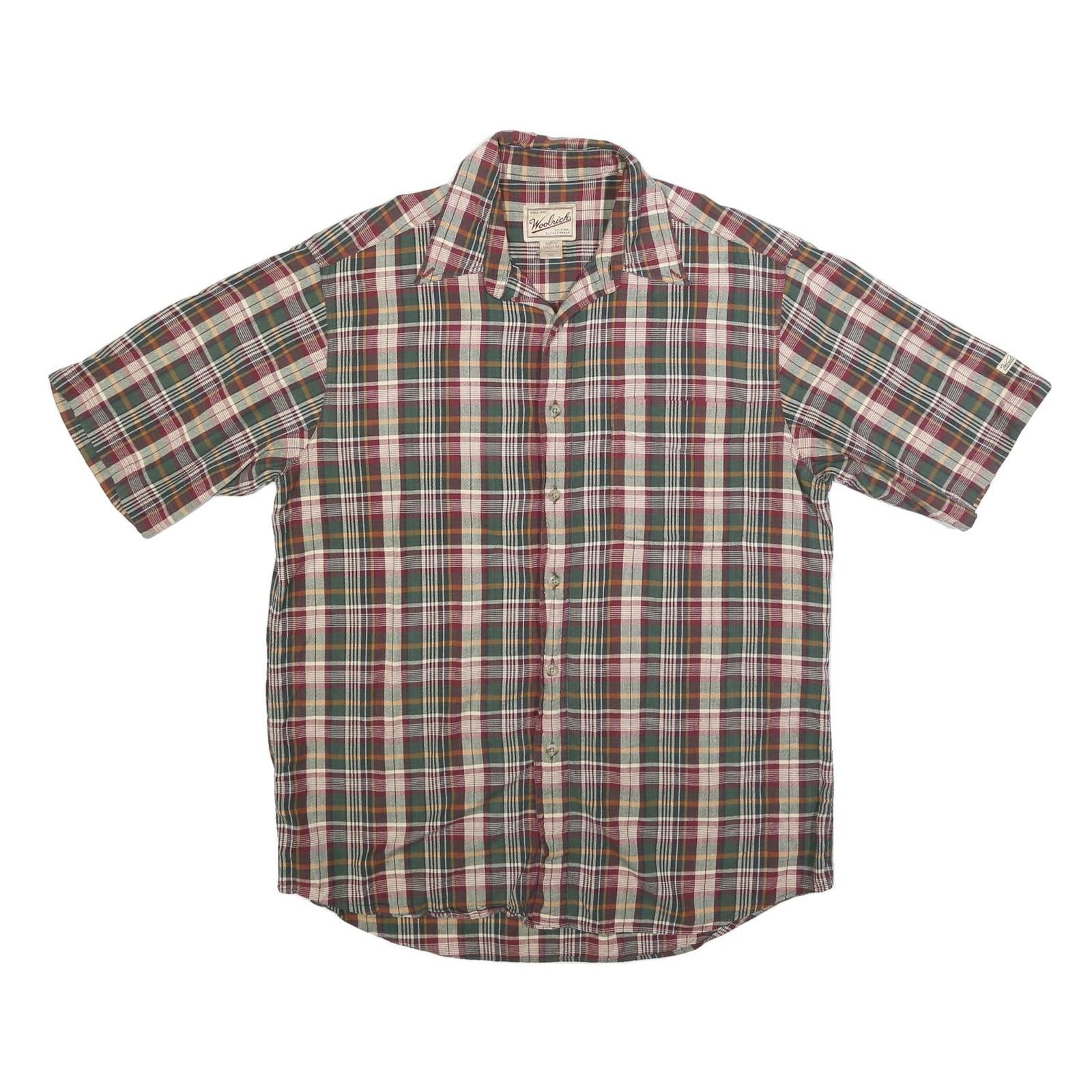 Buy WOOLRICH Mens Green & Red Check Shirt M Cotton Blend Casual Relaxed Fit Refurbished - $57.19 WOOLRICH Mens Green & Red Check Shirt M Cotton Blend Casual Relaxed Fit Refurbished - N/A refurbished available on Cerqular