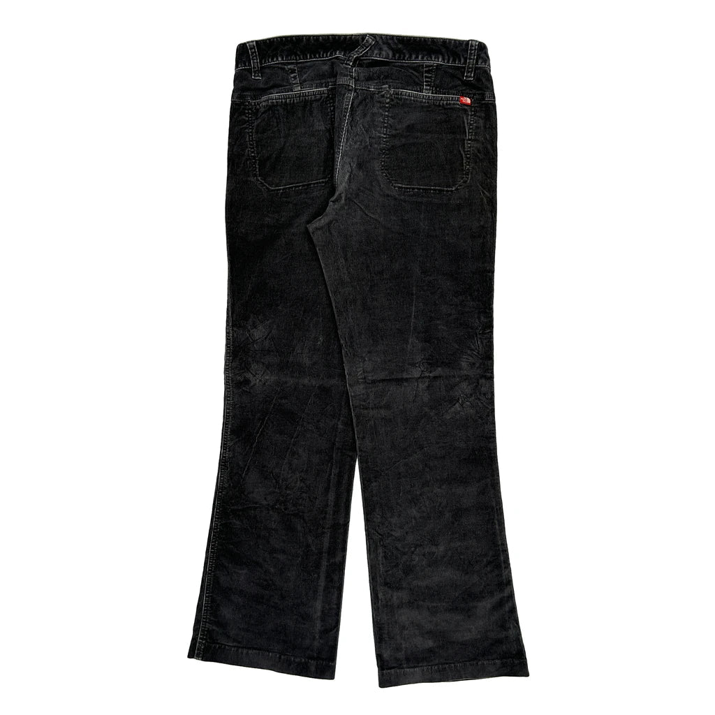 The North Face Cord Trousers - 35″ Waist Black Corduroy Refurbished - Thrifted (note: this is a term often used to describe second- refurbished available on Cerqular