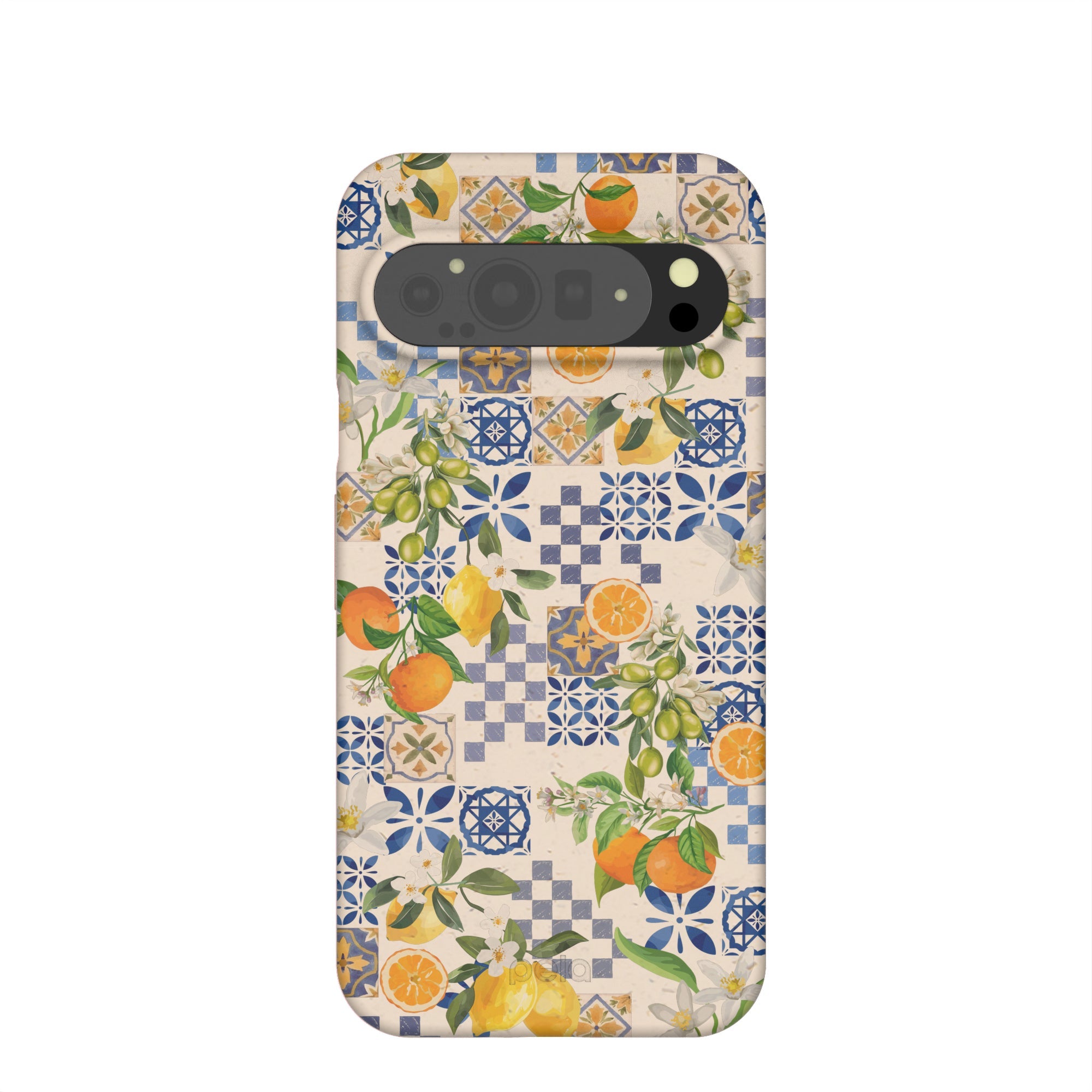 Seashell Amalfi Fruits Google Pixel 9 Pro XL Case Refurbished - Pela Case refurbished available on Cerqular