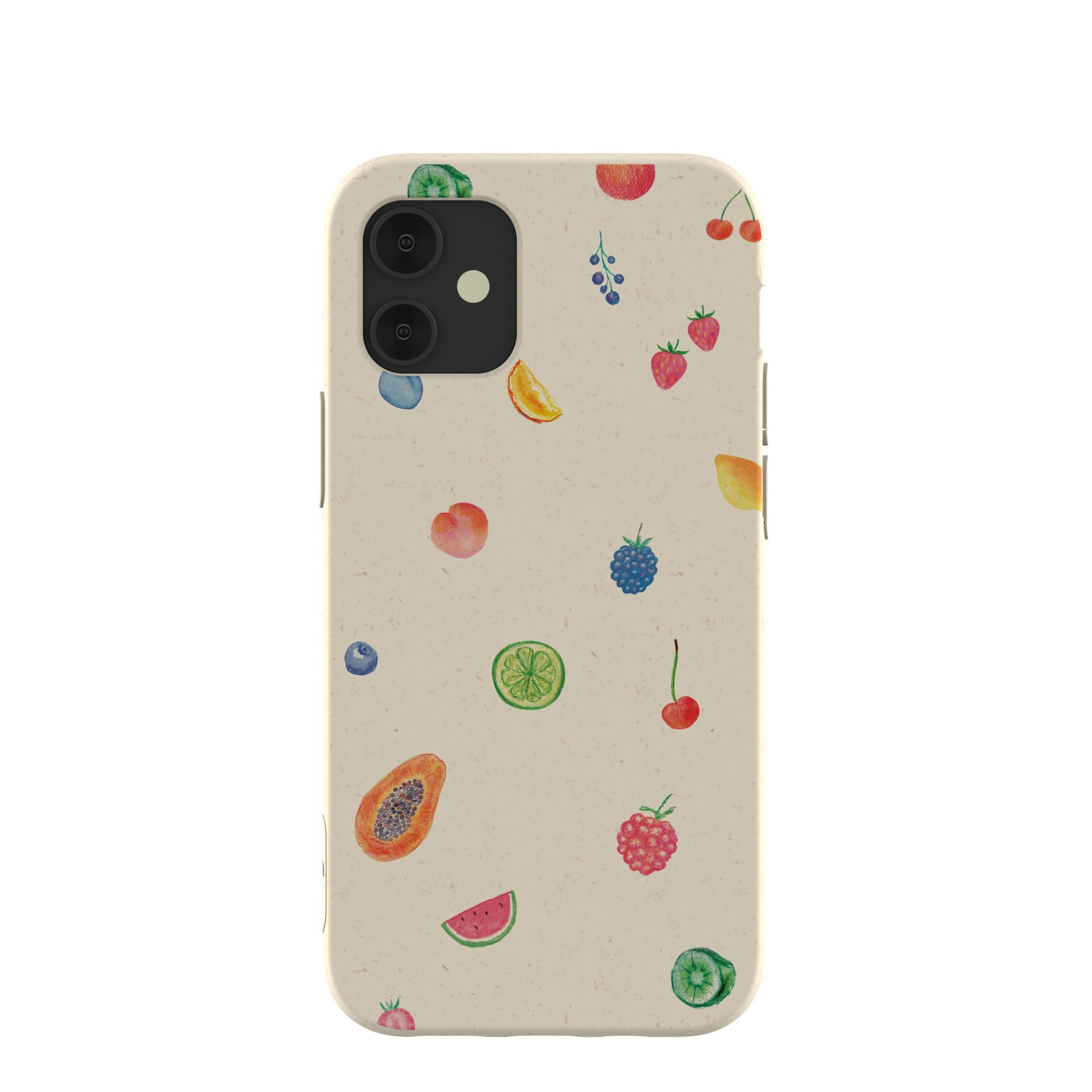 London Fog Lil Fruity iPhone 12 Mini Case Refurbished - Pela Case refurbished available on Cerqular