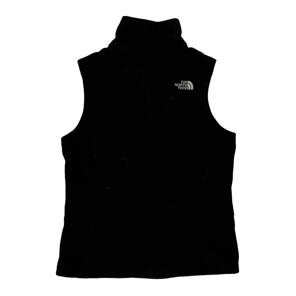 The North Face Fleece Gilet - Small Black Polyester Refurbished - Thrifted (note: this is a term often used to describe second- refurbished available on Cerqular