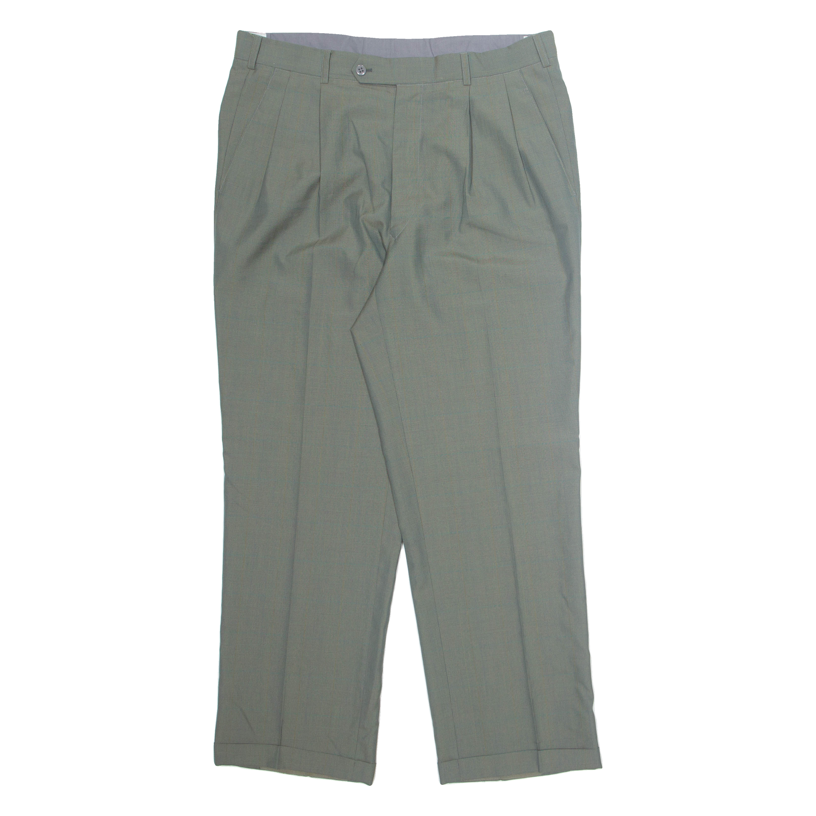 Chino Workwear Mens Trousers Green Regular Straight W34 L29 Refurbished - N/A refurbished available on Cerqular