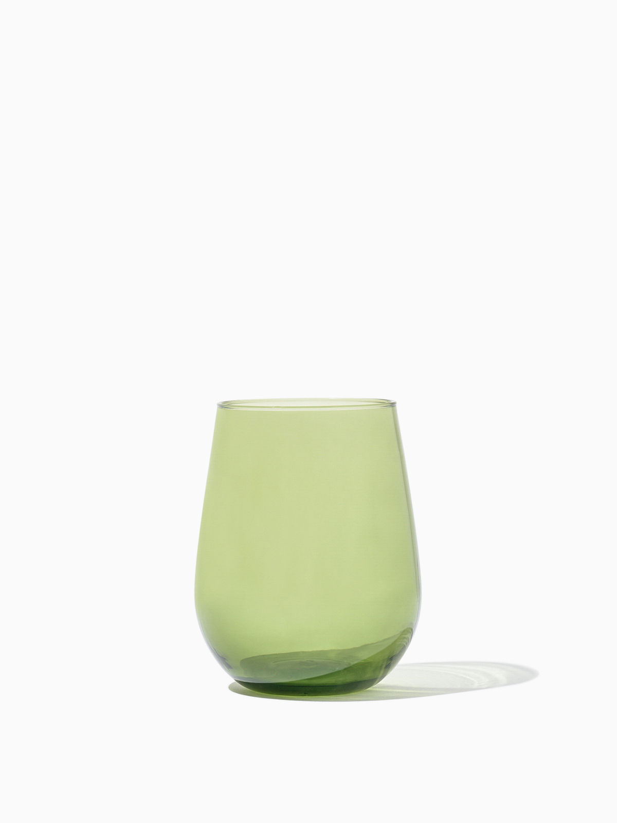 RESERVE 16oz Stemless Wine Color Series Tritan™ Copolyester Glass Moss | Size: 8 Pack | Style: Printed Refurbished - Tossware refurbished available on Cerqular
