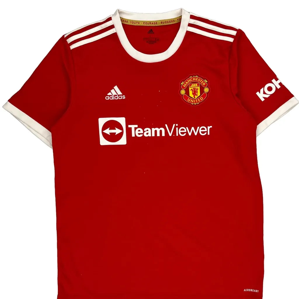 Buy Manchester United 2021/22 Home Adidas Football Football Shirt - Large Red Polyester Refurbished - $66.99 Manchester United 2021/22 Home Adidas Football Football Shirt - Large Red Polyester Refurbished - Thrifted (note: this is a term often used to describe second- refurbished available on Cerqular