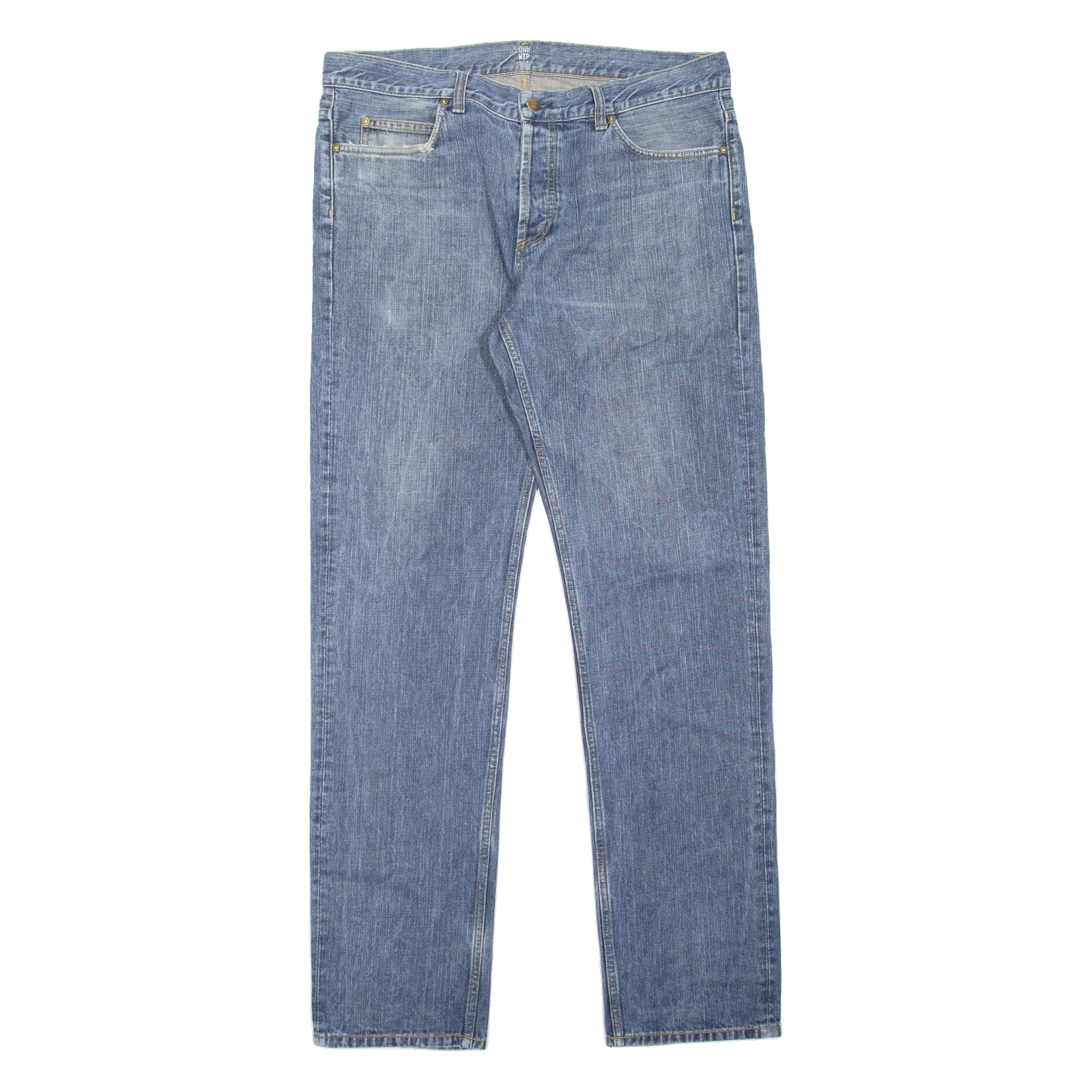 CARHARTT WIP Bexar Pant Mens Jeans Blue Regular Straight W34 L34 Refurbished - N/A refurbished available on Cerqular