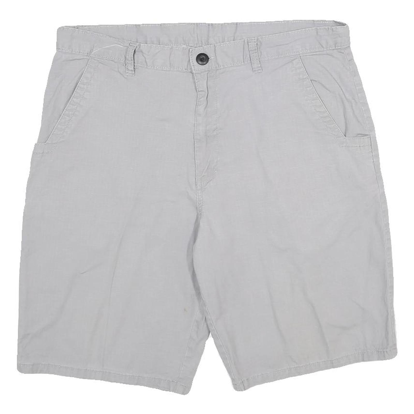 DICKIES Mens Shorts Grey Casual Regular L W34 Workwear Cotton Blend Refurbished - N/A refurbished available on Cerqular
