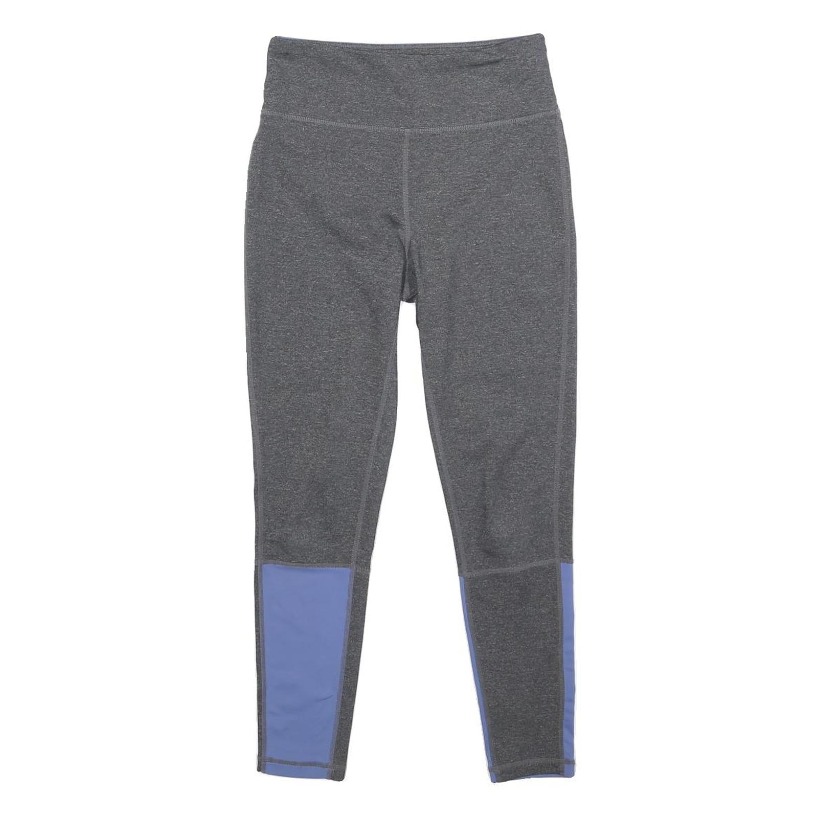 DKNY Womens Joggers Grey & Blue XS W22 L24 Slim Tapered Leg DKNY Logo Refurbished - N/A refurbished available on Cerqular