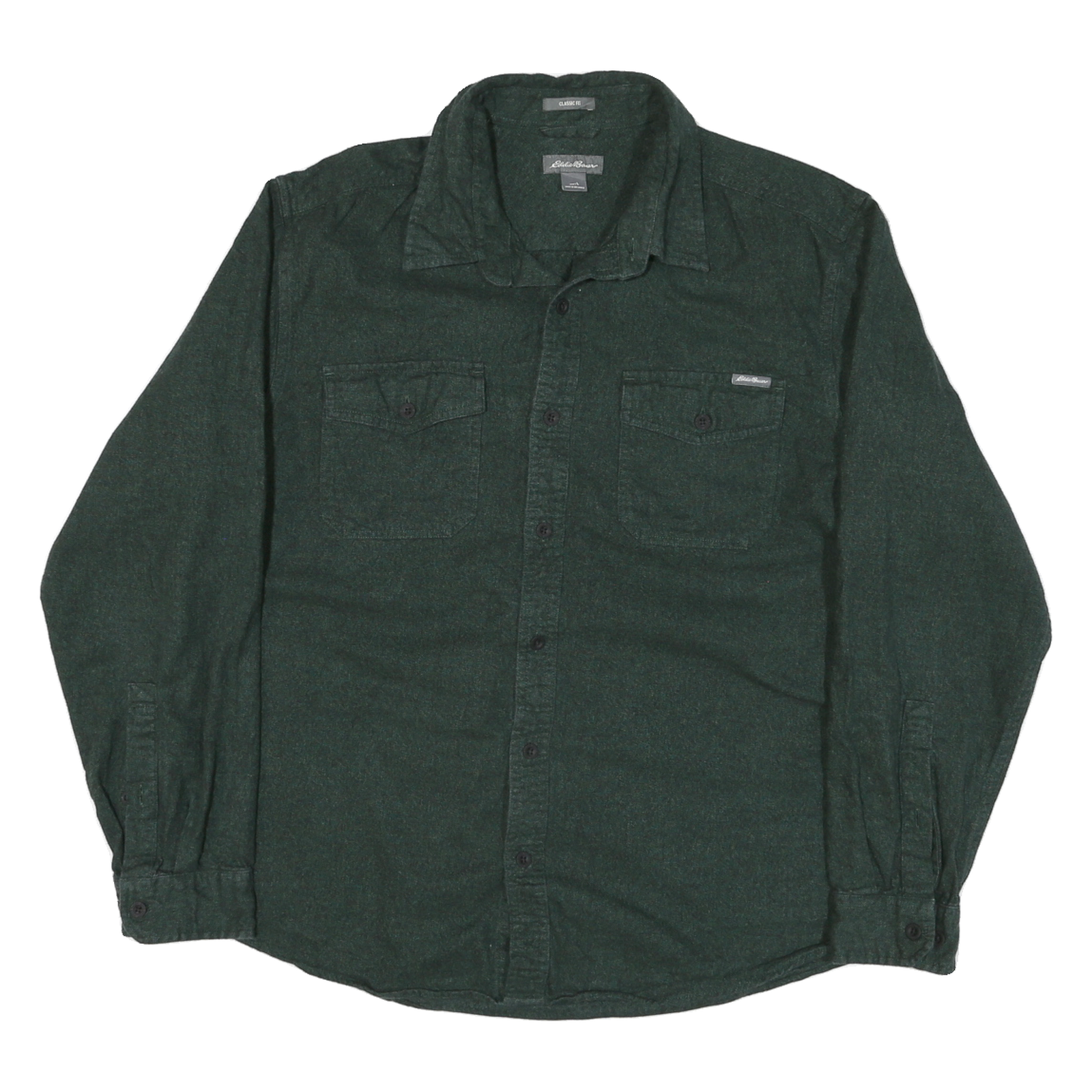 Buy EDDIE BAUER Mens Green Cotton Blend Shirt L Classic Fit Button Pocket Refurbished - $32.49 EDDIE BAUER Mens Green Cotton Blend Shirt L Classic Fit Button Pocket Refurbished - N/A refurbished available on Cerqular