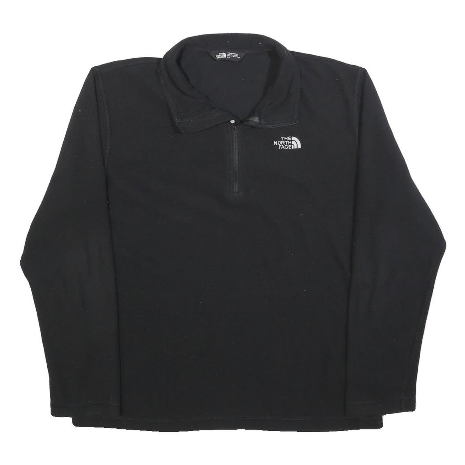 THE NORTH FACE Mens Black Plain Pullover Jumper Crew Neck Regular L Mountain Refurbished - N/A refurbished available on Cerqular