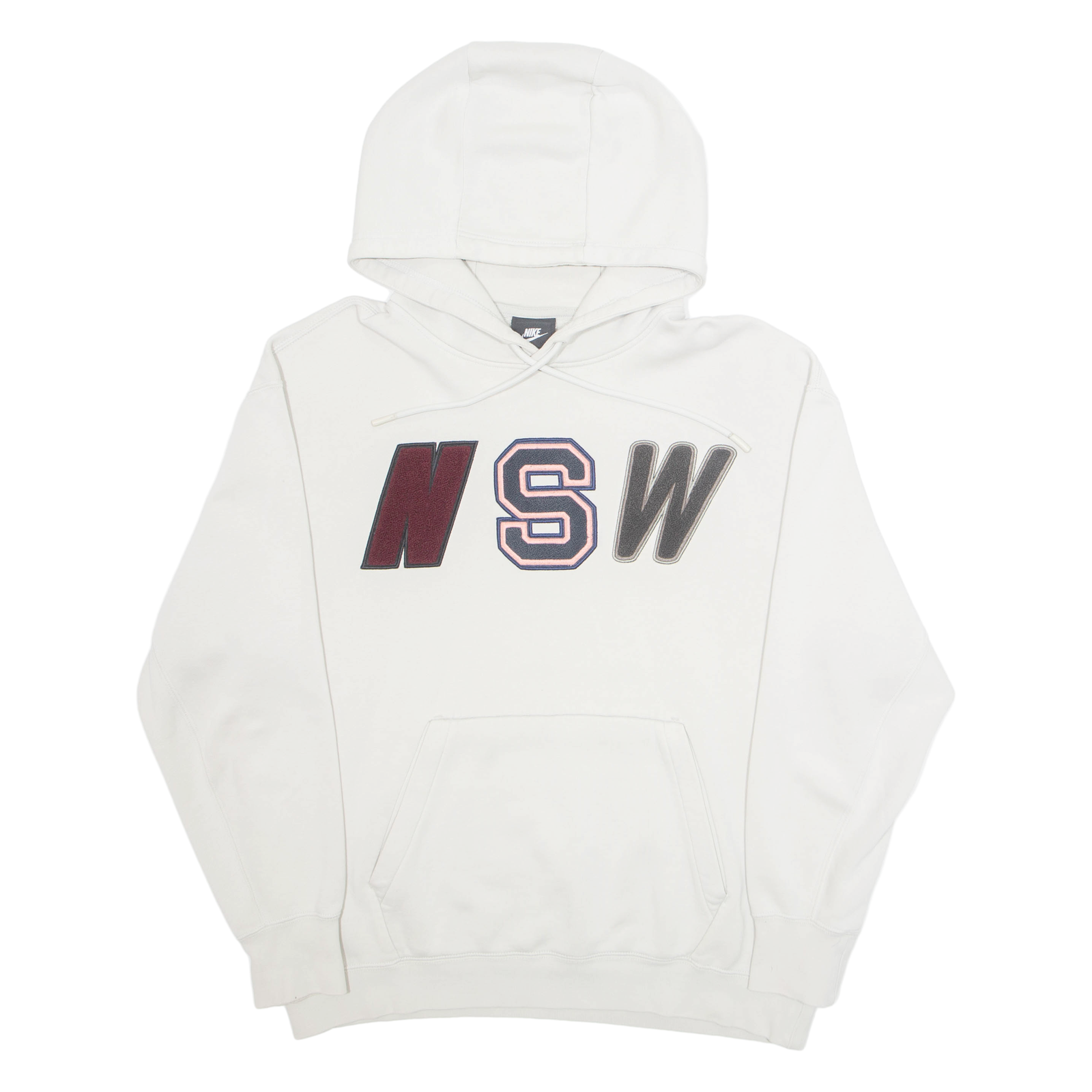 NIKE NSW Womens Cream Hoodie S Refurbished - N/A refurbished available on Cerqular