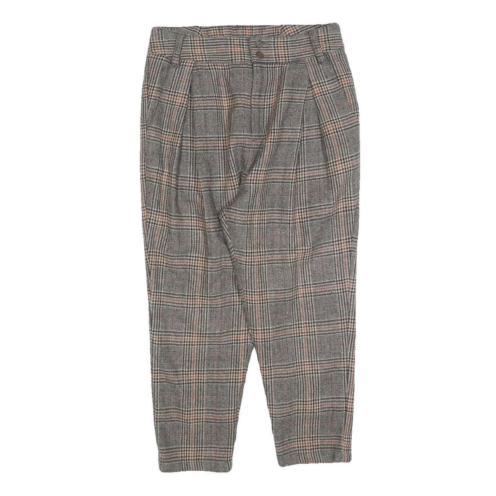 Buy Womens Regular Fit Checked Trousers W30 L20 Classic Grey Brown Zip Pocket Detail Refurbished - $23.39 Womens Regular Fit Checked Trousers W30 L20 Classic Grey Brown Zip Pocket Detail Refurbished - N/A refurbished available on Cerqular