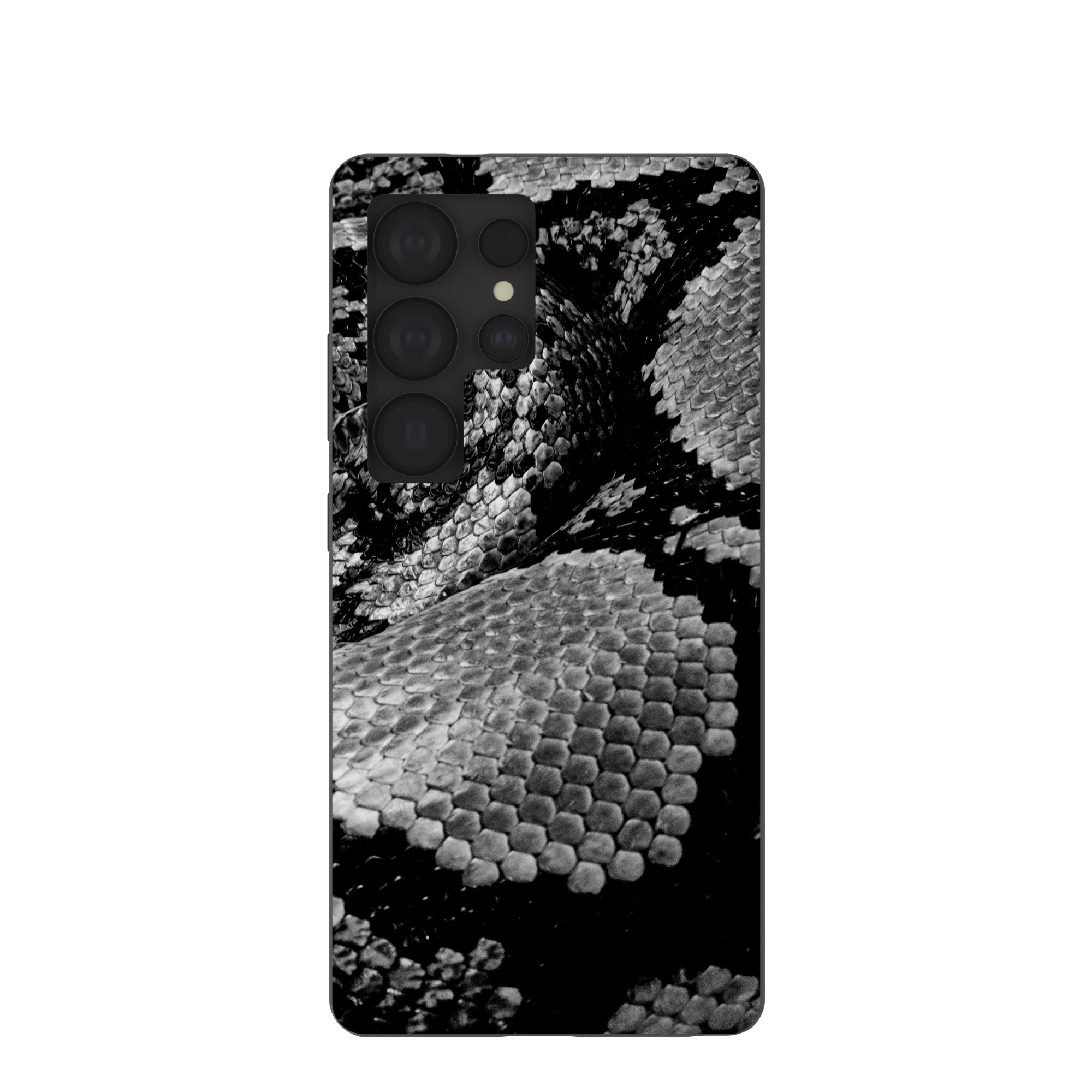 Black Snake Scale Samsung Galaxy S25 Ultra Case Refurbished - Pela Case refurbished available on Cerqular