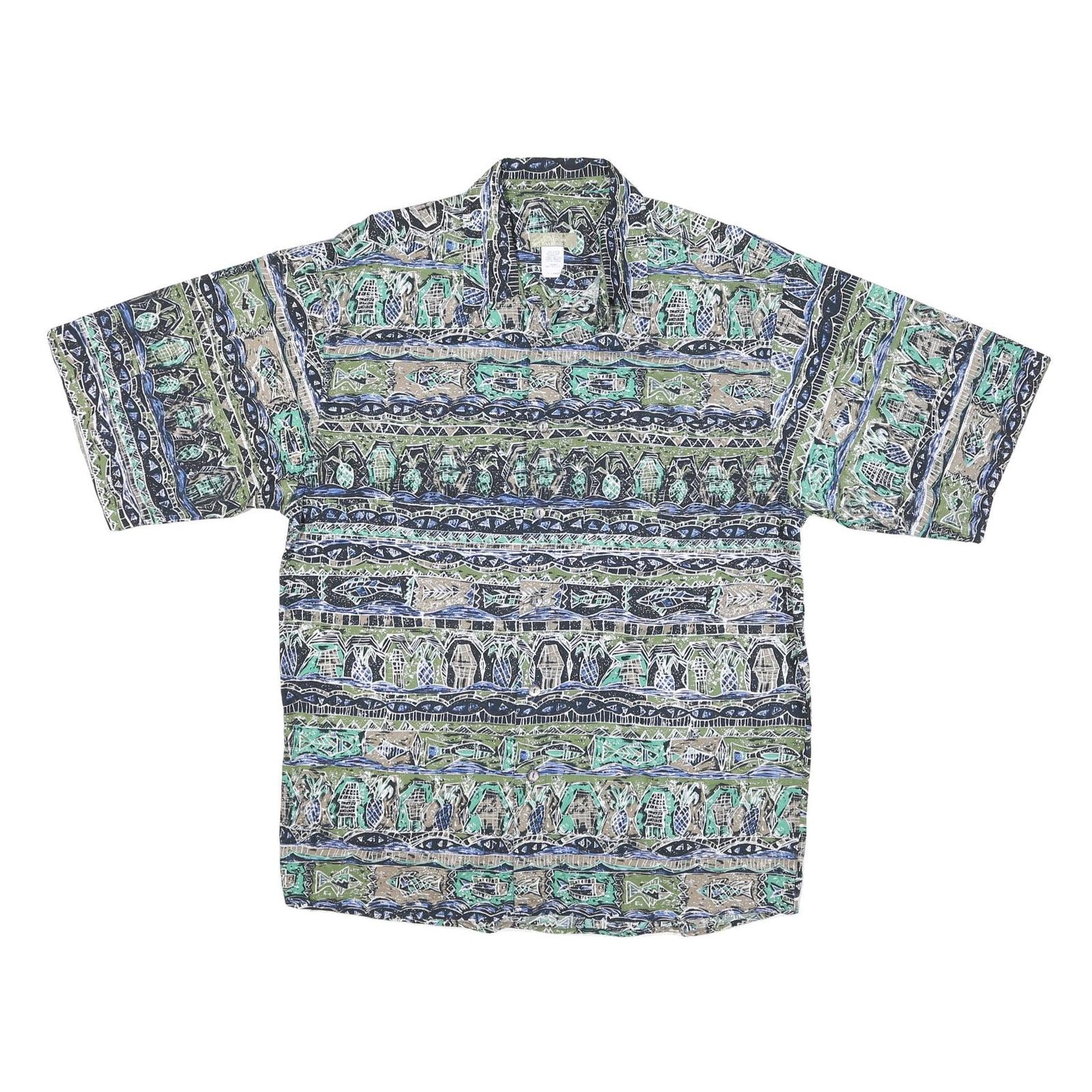 Buy THE TERRITORY AHEAD Mens Green & Beige Pattern Cotton Blend Shirt XL Casual Refurbished - $19.49 THE TERRITORY AHEAD Mens Green & Beige Pattern Cotton Blend Shirt XL Casual Refurbished - N/A refurbished available on Cerqular