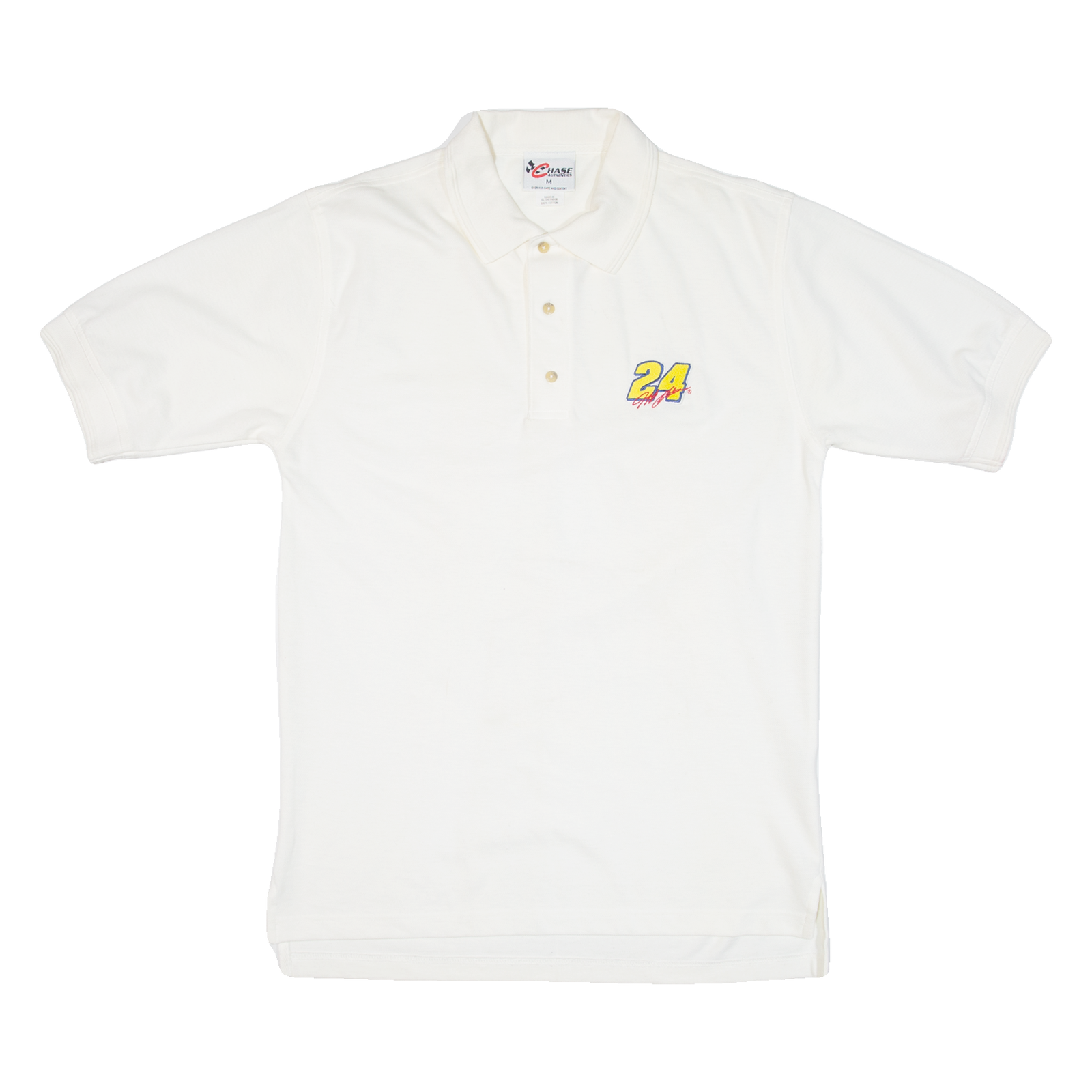 CHASE AUTHENTICS Mens Polo Shirt White M Refurbished - N/A refurbished available on Cerqular