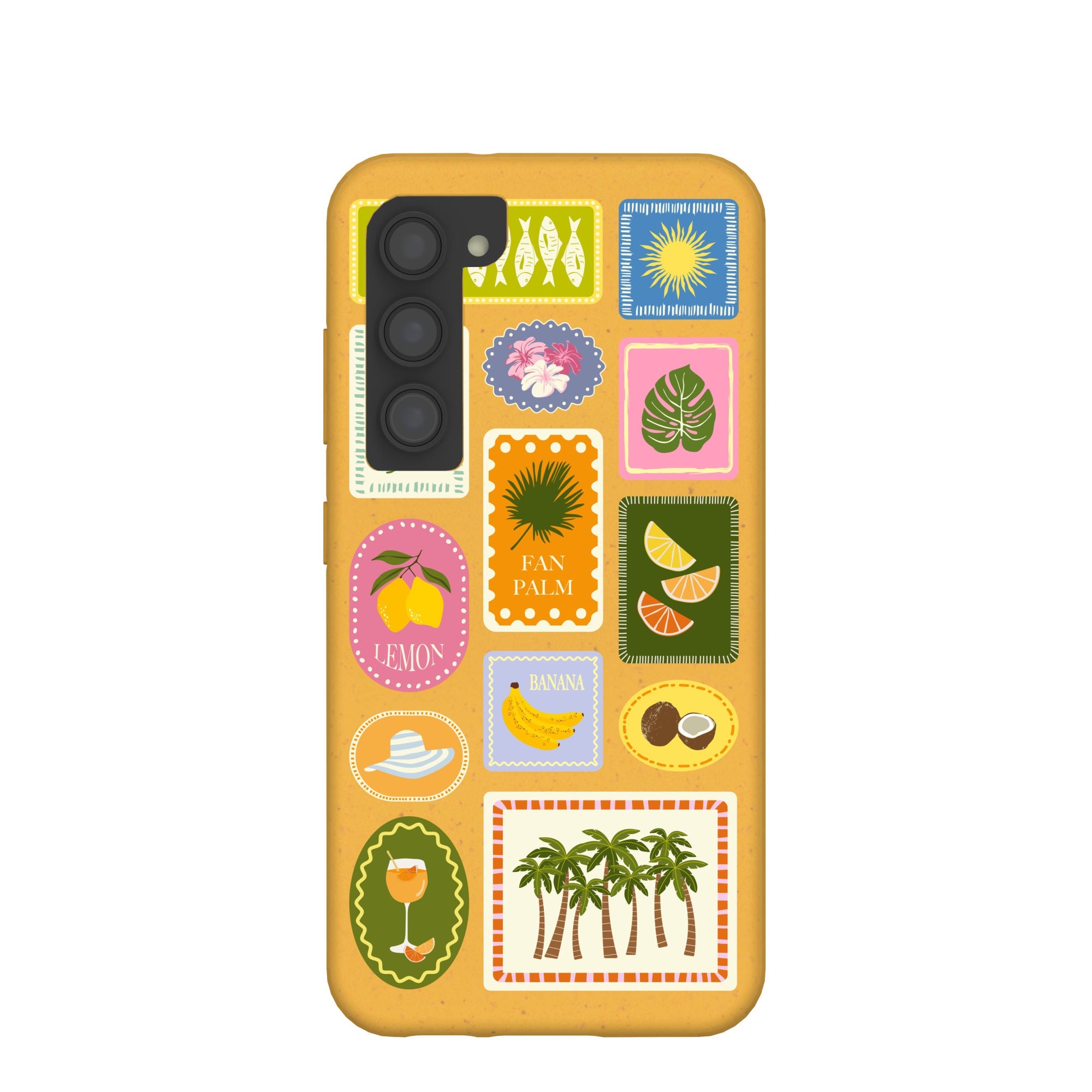 Honey Summer Paradise Samsung Galaxy S23 Case Refurbished - Pela Case refurbished available on Cerqular