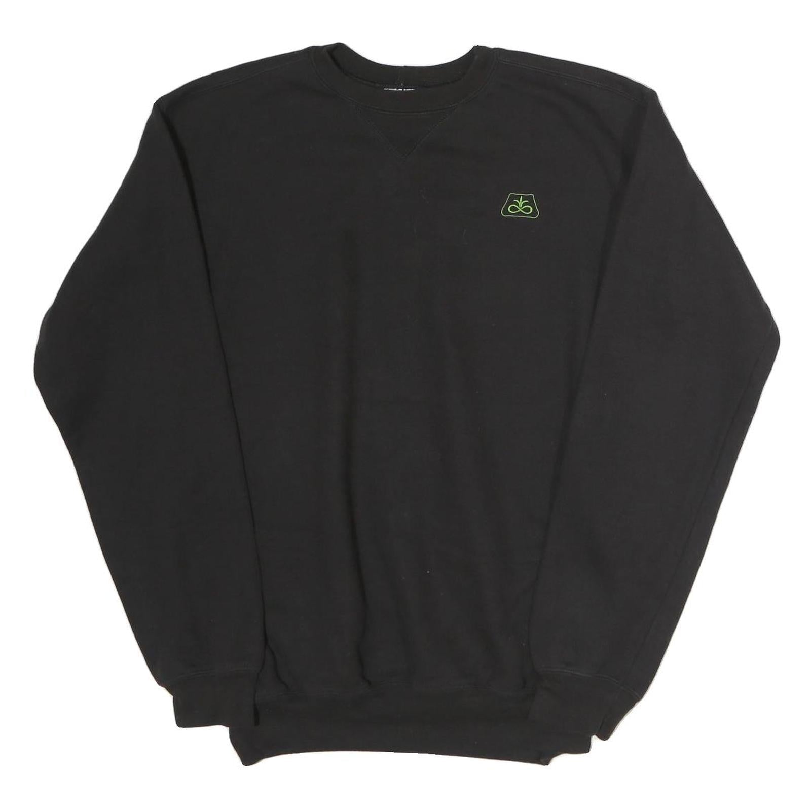 CARHARTT Mens Black Sweatshirt S Crew Neck Cotton Pullover Casual Wear Refurbished - N/A refurbished available on Cerqular