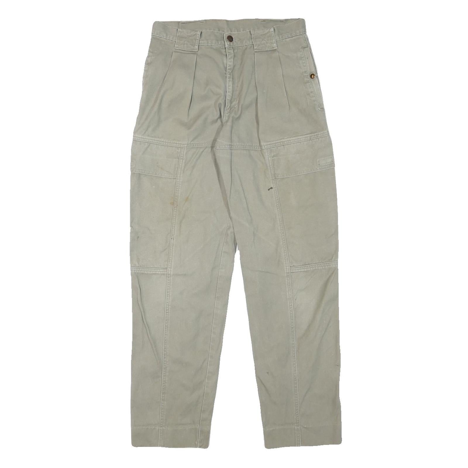 Buy EL PASO Mens Cotton Blend Beige Regular Fit Trousers W28 L30 Casual Workwear Zip Refurbished - $16.89 EL PASO Mens Cotton Blend Beige Regular Fit Trousers W28 L30 Casual Workwear Zip Refurbished - N/A refurbished available on Cerqular
