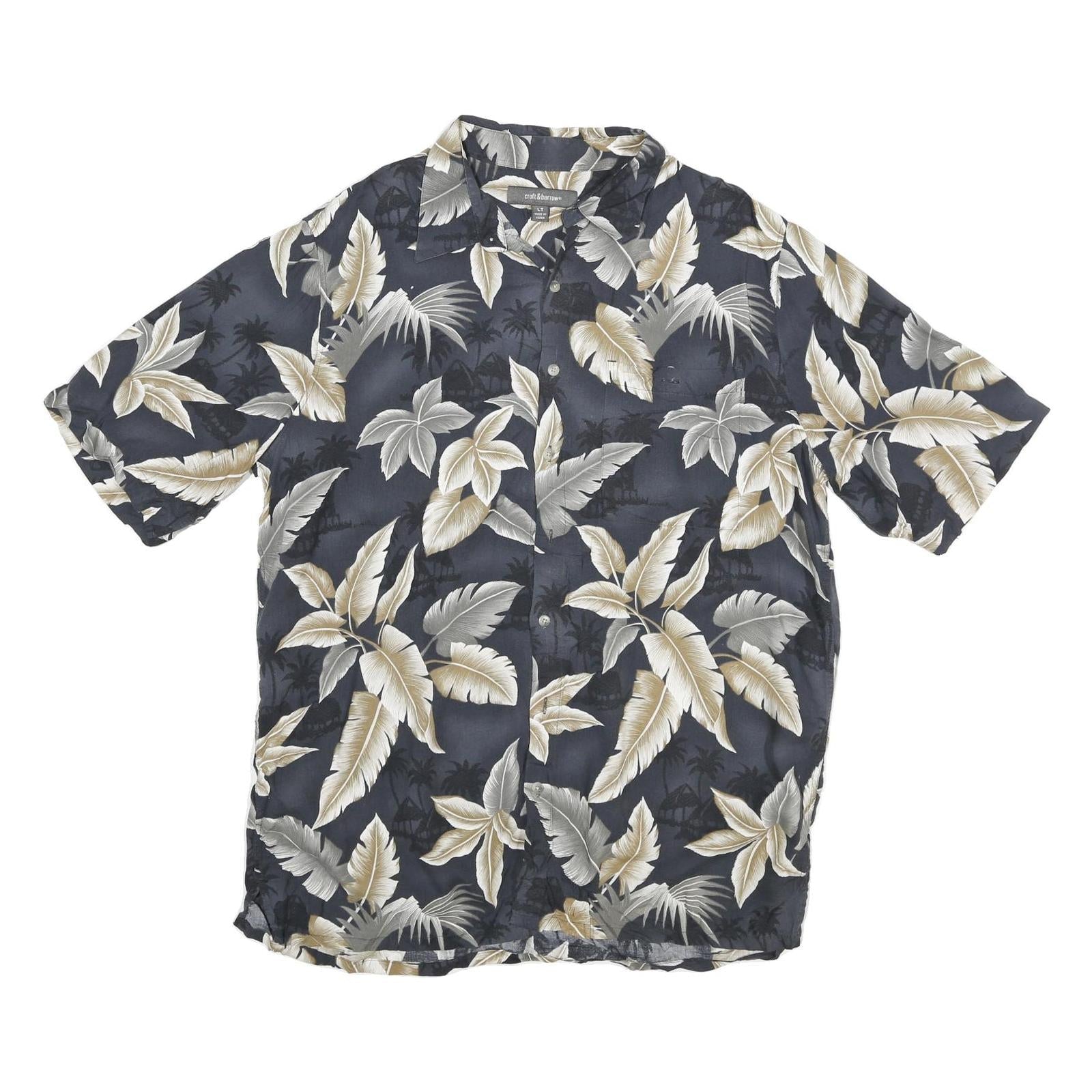 Buy CROFT & BARROW Mens Blue Beige Hawaiian Shirt L Cotton Blend Summer Casual Refurbished - $28.59 CROFT & BARROW Mens Blue Beige Hawaiian Shirt L Cotton Blend Summer Casual Refurbished - N/A refurbished available on Cerqular