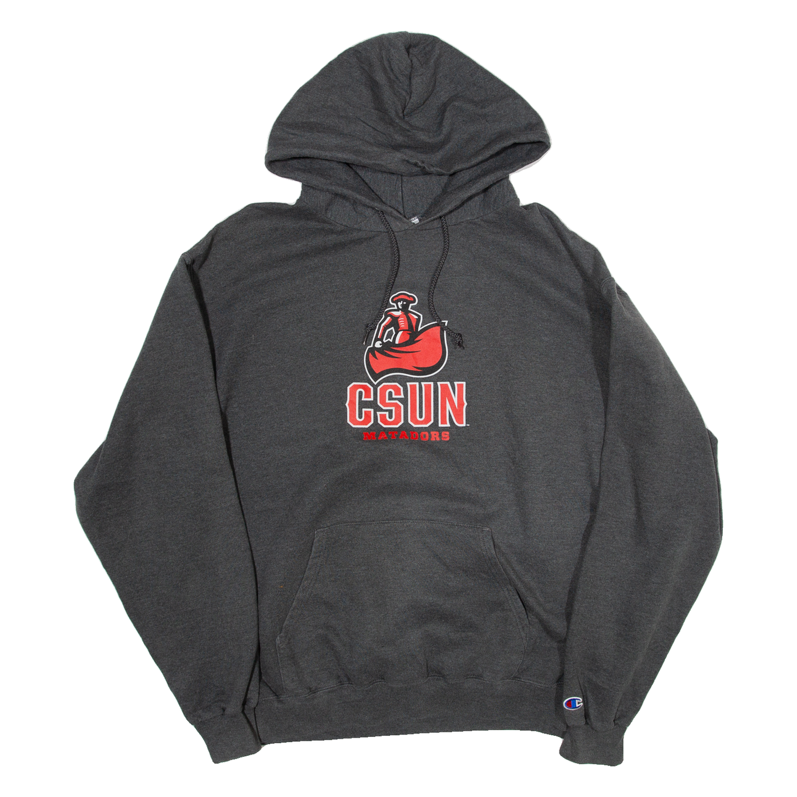 CHAMPION CSUN Matadors Mens Grey Hoodie USA XL Refurbished - N/A refurbished available on Cerqular