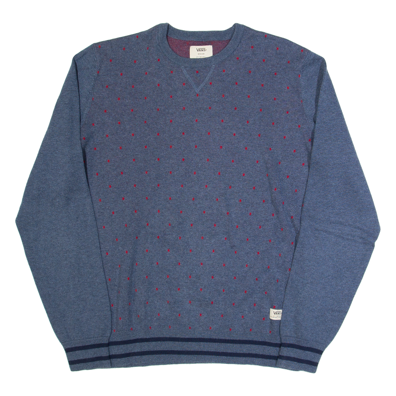 Buy VANS Mens Patterned Jumper Blue Spotted Tight Knit M Refurbished - $35.09 VANS Mens Patterned Jumper Blue Spotted Tight Knit M Refurbished - N/A refurbished available on Cerqular