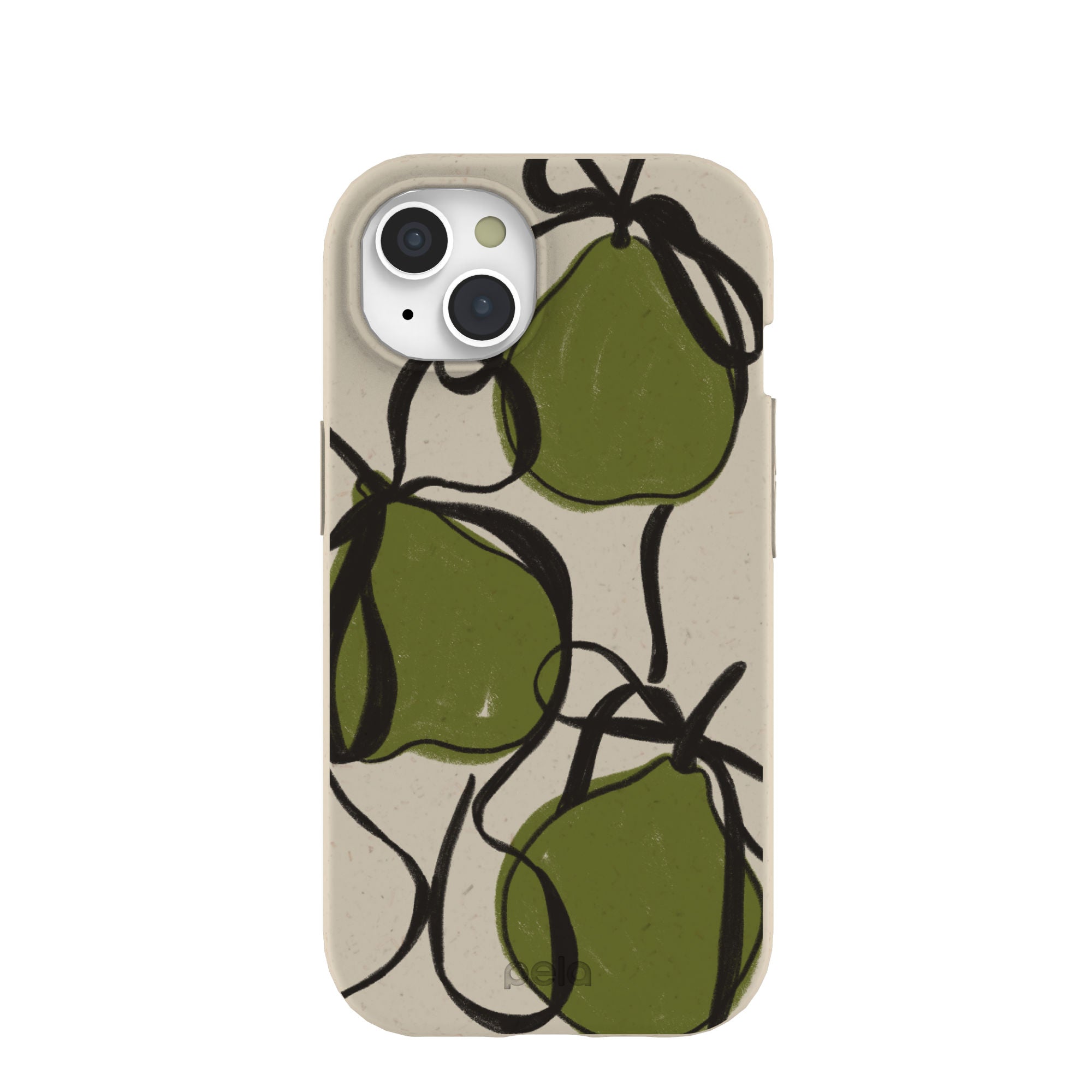 London Fog Sweet Pears iPhone 15 Case Refurbished - Pela Case refurbished available on Cerqular