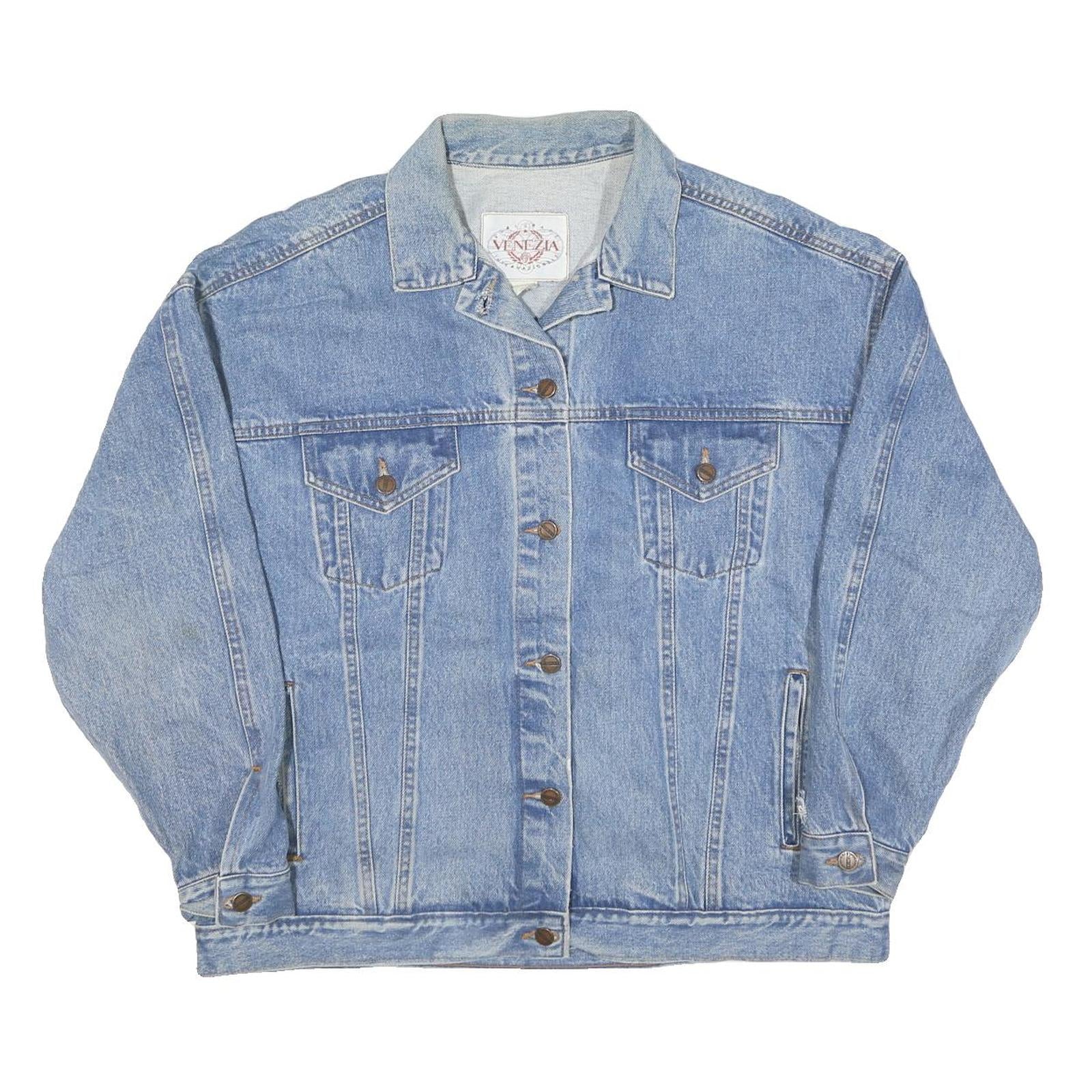 Buy VENEZIA Womens Blue Denim Jacket XL Cotton Blend Classic Button Closure Casual Refurbished - $45.49 VENEZIA Womens Blue Denim Jacket XL Cotton Blend Classic Button Closure Casual Refurbished - N/A refurbished available on Cerqular